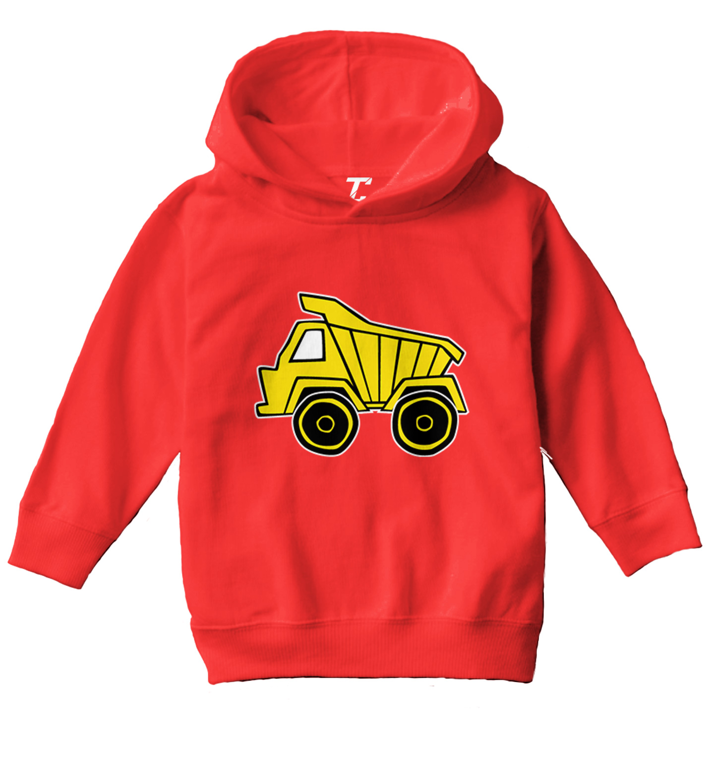 Dump Truck - Construction Dirt Vehicle Transporting Toddler/Youth Hoodie - Picture 10 of 12