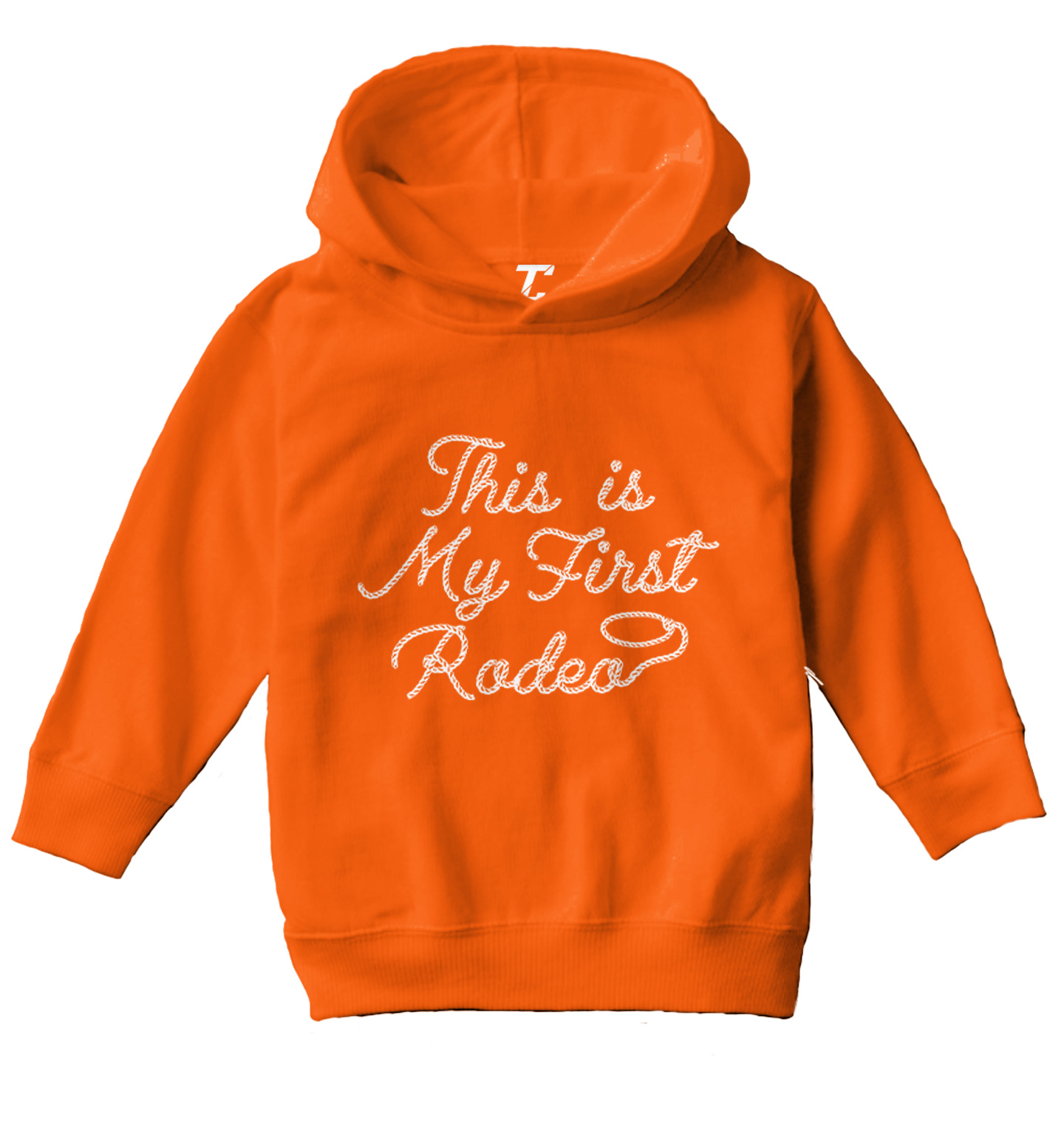 This Is My First Rodeo - Cowboy Funny Lasso Country Toddler/Youth Hoodie - Picture 8 of 12