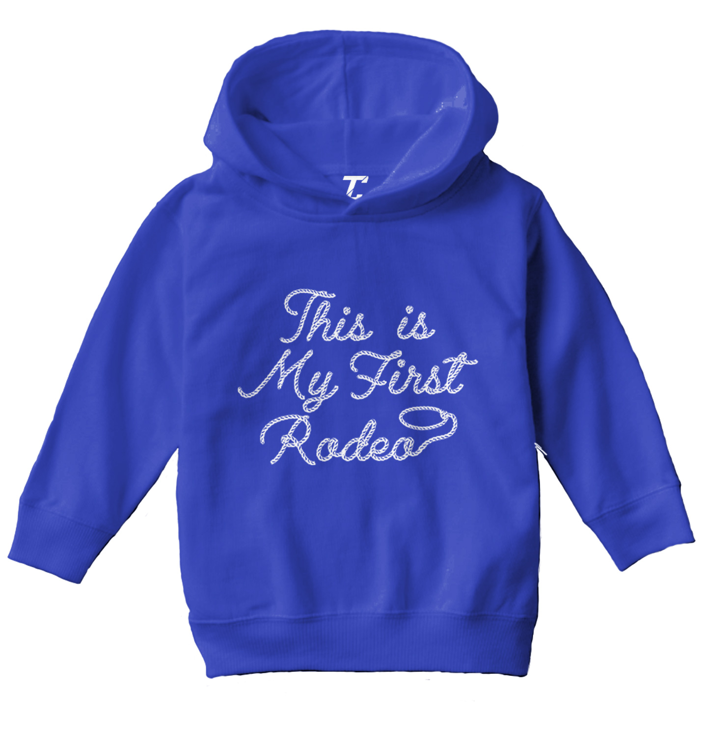 This Is My First Rodeo - Cowboy Funny Lasso Country Toddler/Youth Hoodie - Picture 11 of 12