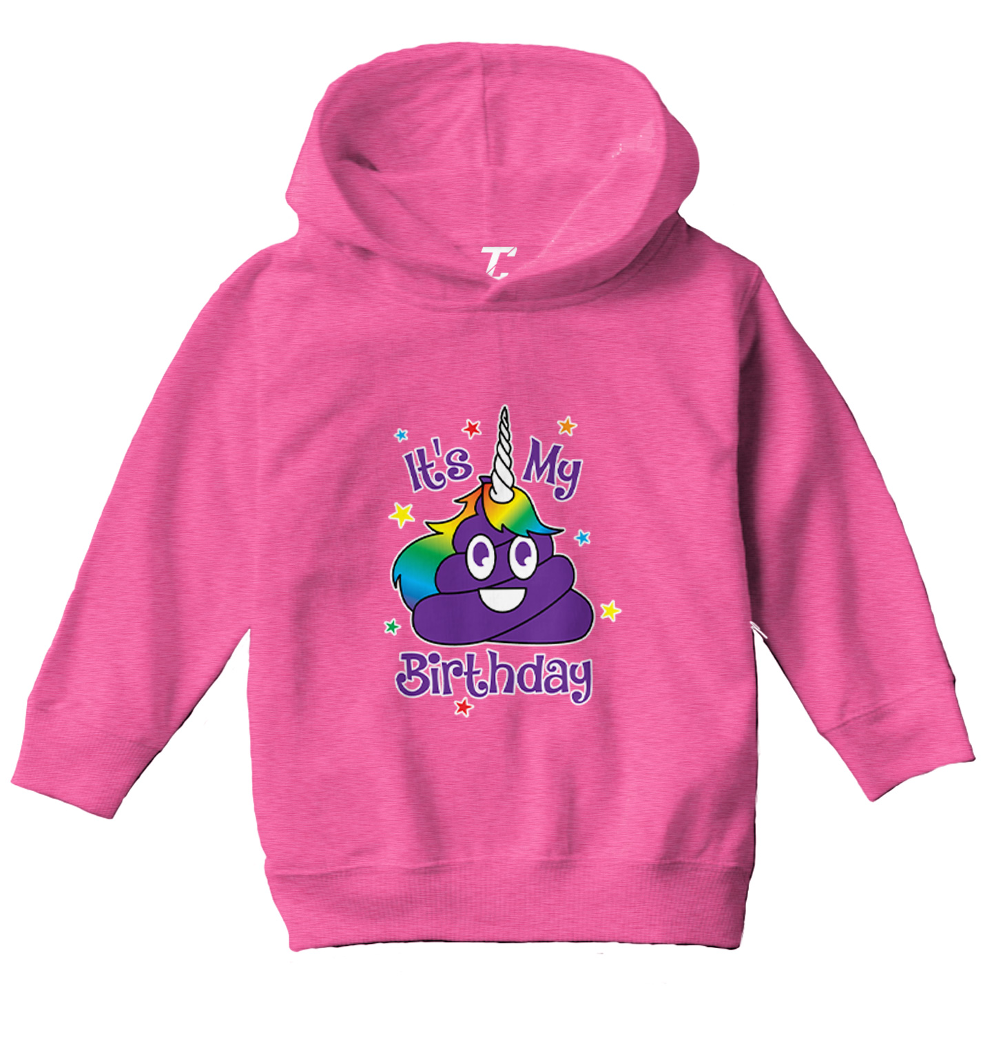 Unicorn Poop - Humor Joke Funny Mythical Birthday Toddler/Youth Hoodie - Picture 4 of 12