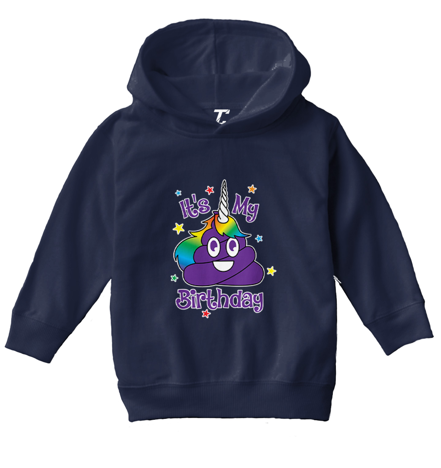 Unicorn Poop - Humor Joke Funny Mythical Birthday Toddler/Youth Hoodie - Picture 7 of 12