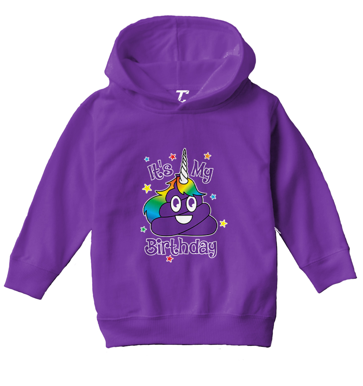 Unicorn Poop - Humor Joke Funny Mythical Birthday Toddler/Youth Hoodie - Picture 9 of 12