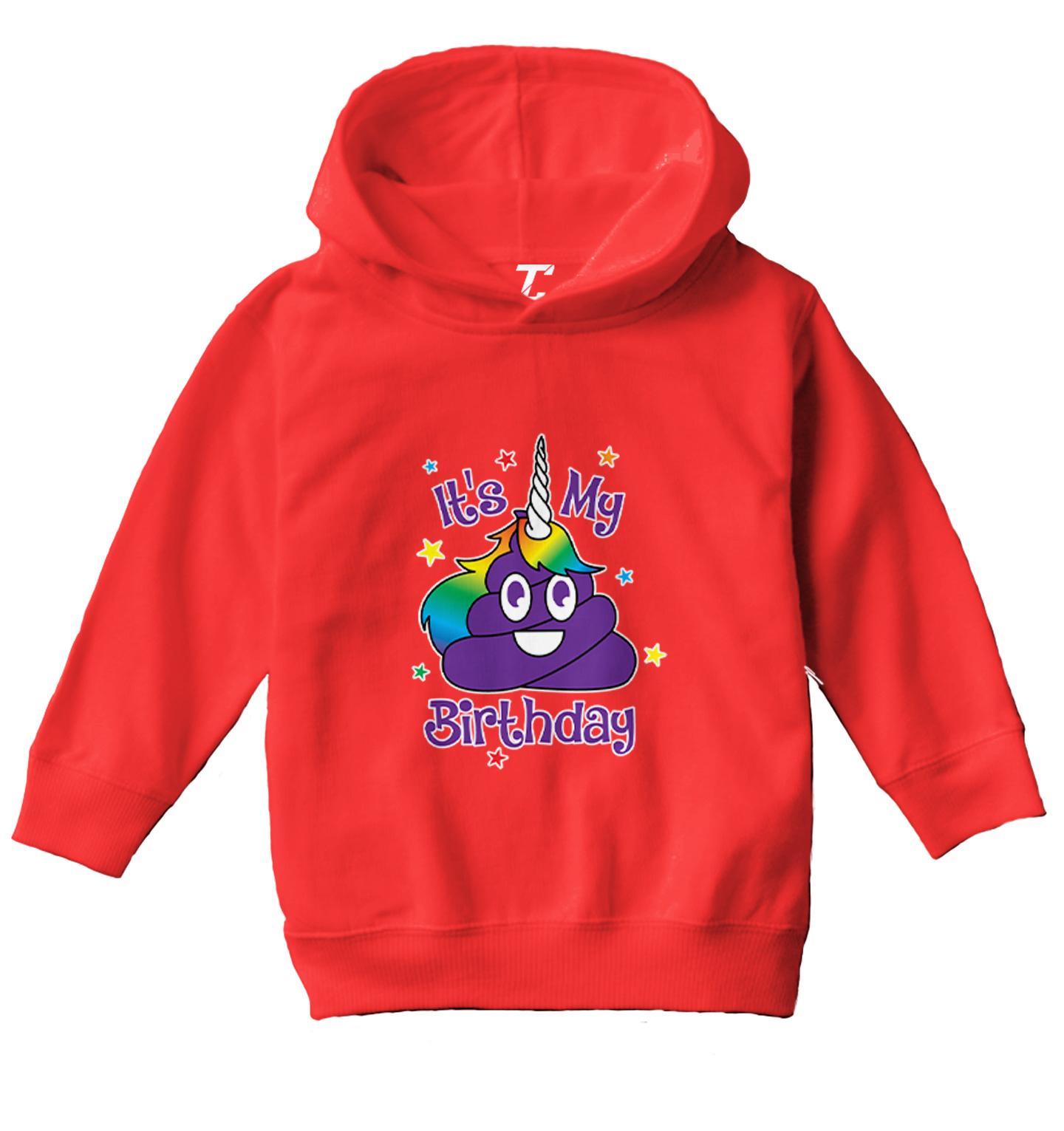 Unicorn Poop - Humor Joke Funny Mythical Birthday Toddler/Youth Hoodie - Picture 10 of 12