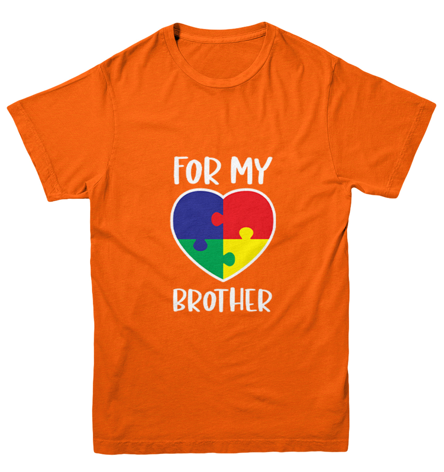 For My Brother - Autism Awareness Puzzle Piece Youth T-Shirt