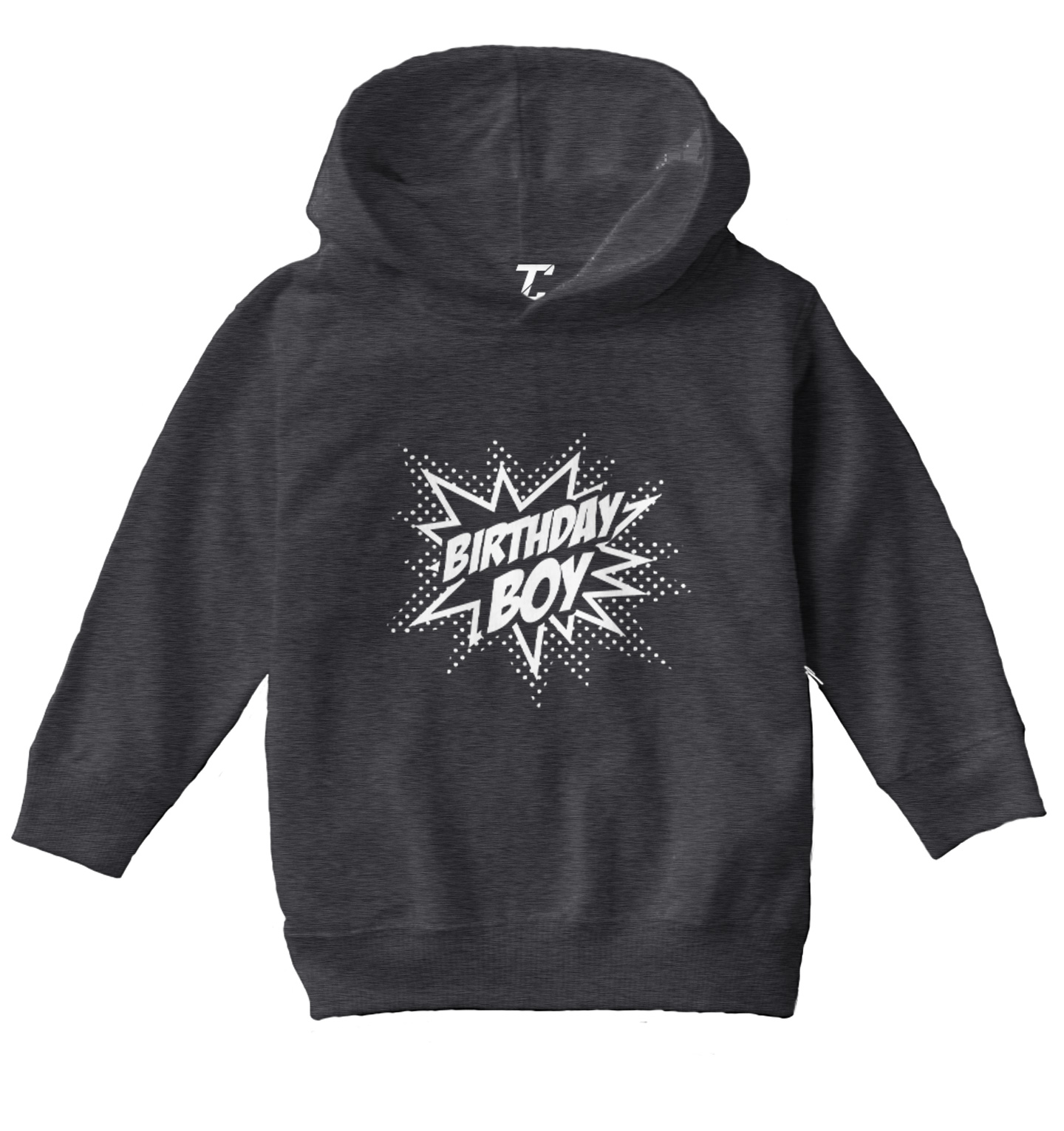 Birthday Boy Comic - Pow Action Packed Cool Superhero Toddler/Youth Hoodie - Picture 3 of 12