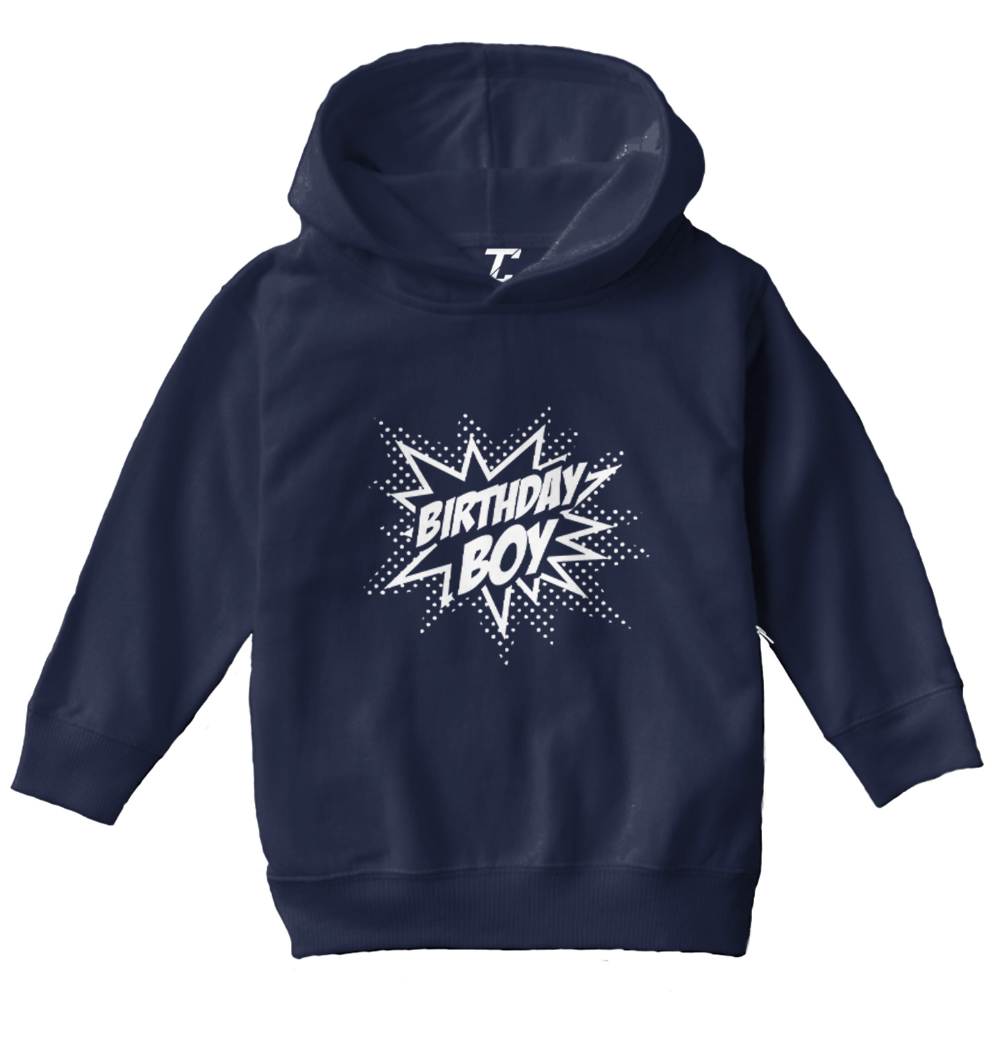 Birthday Boy Comic - Pow Action Packed Cool Superhero Toddler/Youth Hoodie - Picture 7 of 12