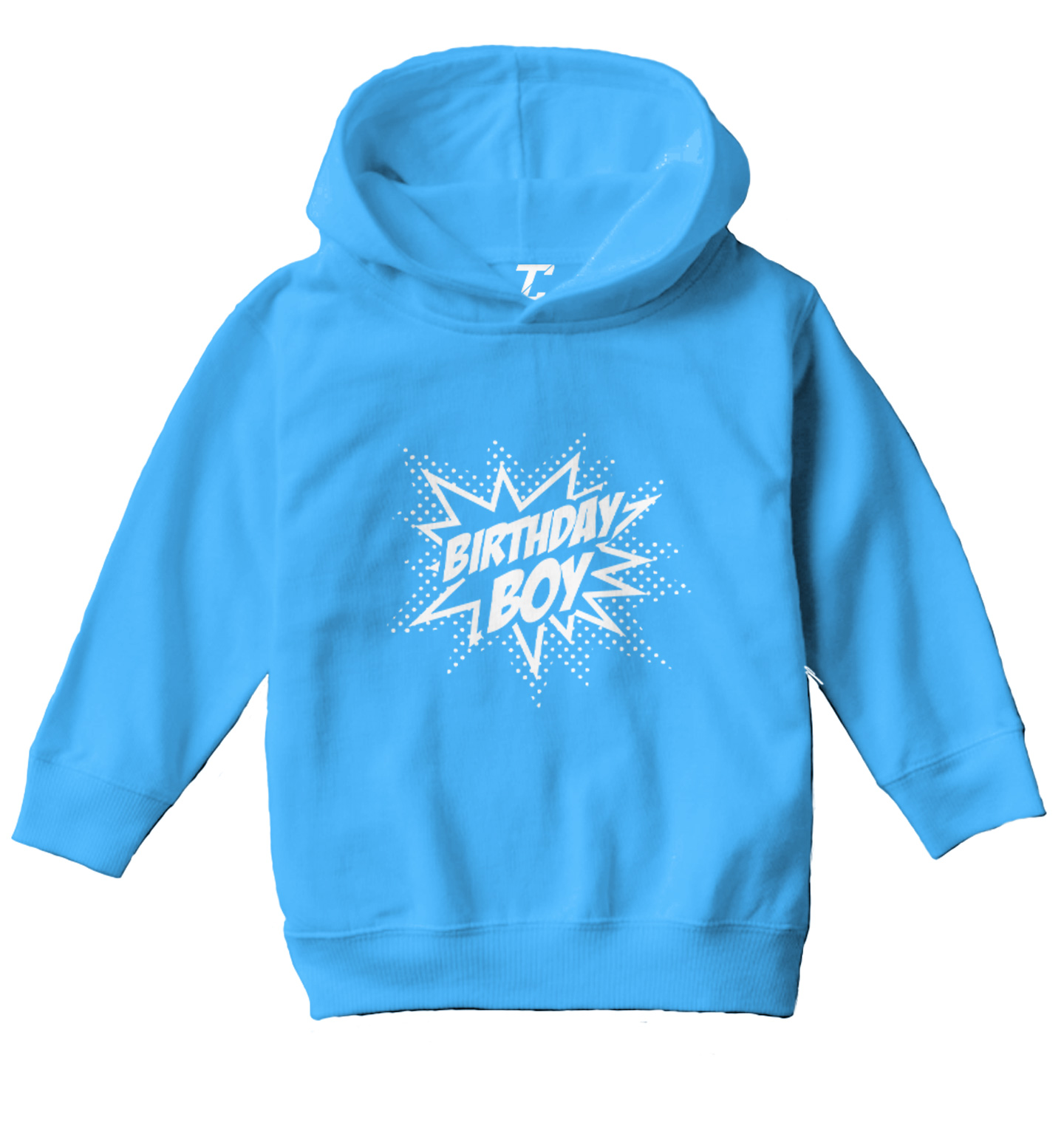 Birthday Boy Comic - Pow Action Packed Cool Superhero Toddler/Youth Hoodie - Picture 12 of 12
