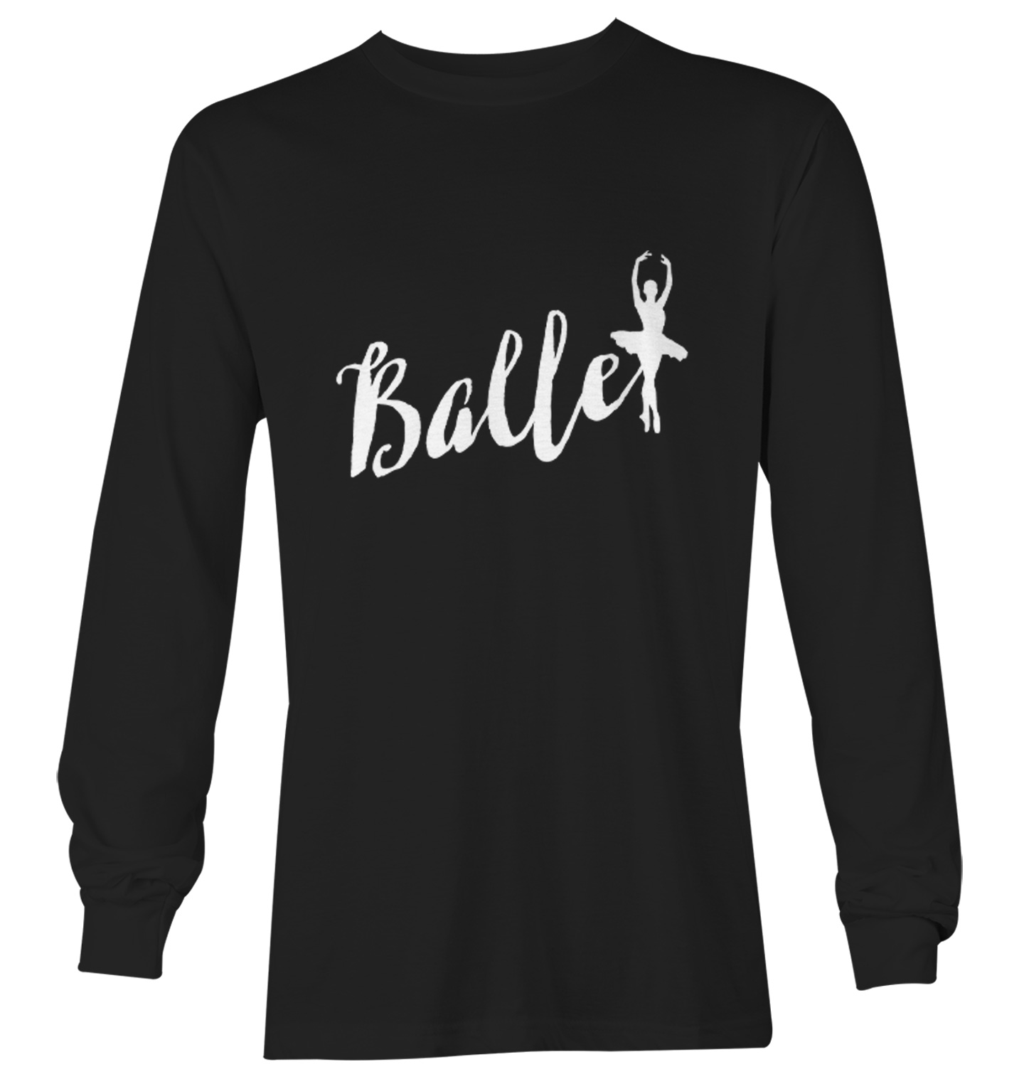 Ballet - Dancing Silhouette Modern Dance Pirouette Youth T-Shirt - Picture 13 of 20