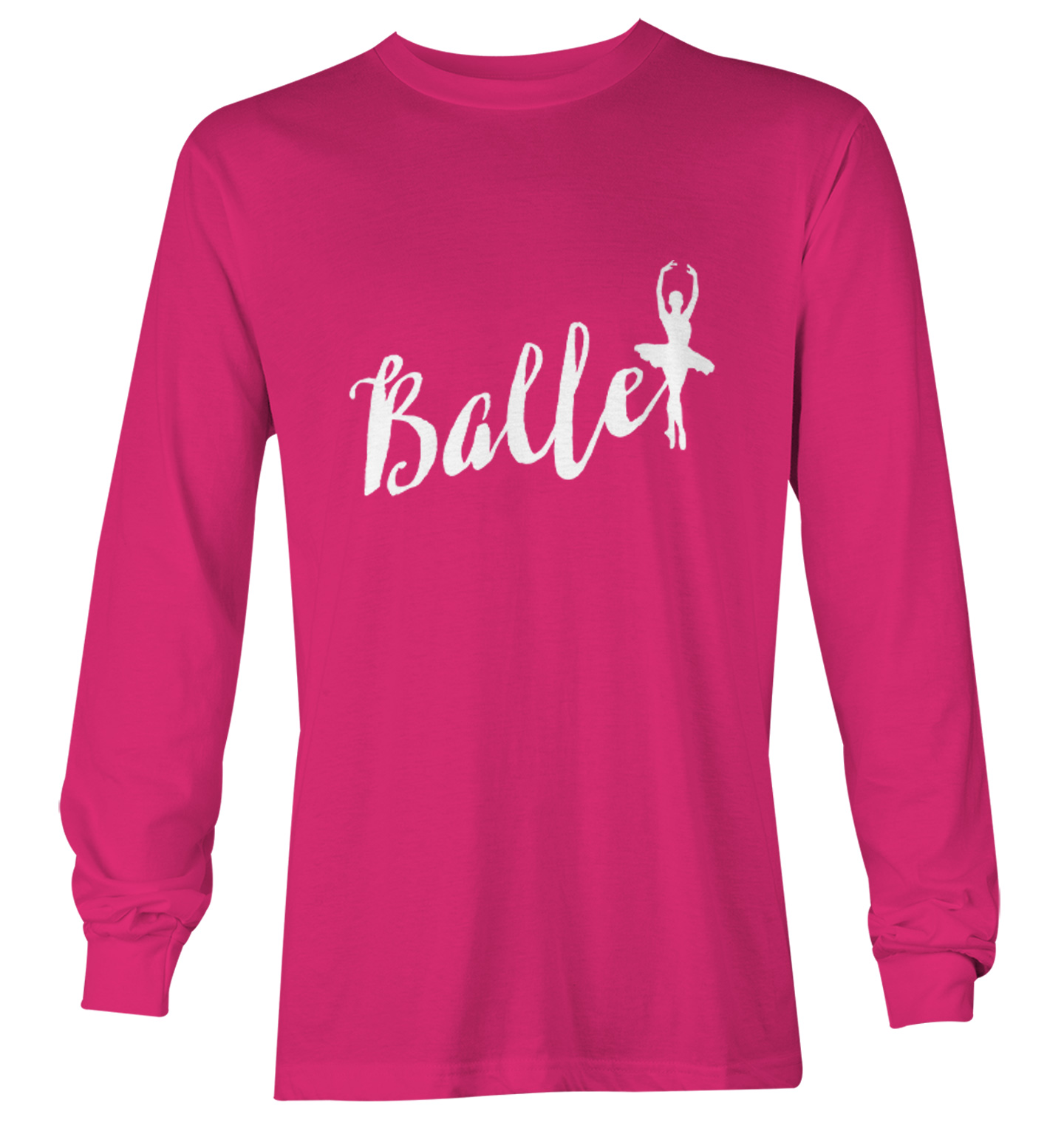 Ballet - Dancing Silhouette Modern Dance Pirouette Youth T-Shirt - Picture 18 of 20