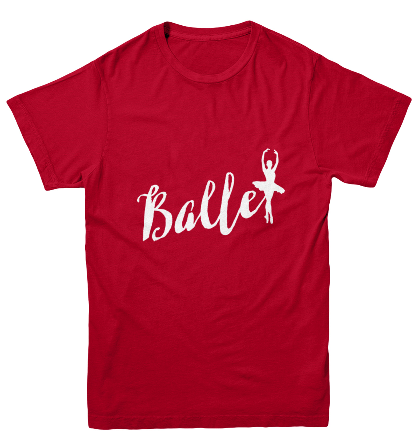 Ballet - Dancing Silhouette Modern Dance Pirouette Youth T-Shirt - Picture 11 of 20
