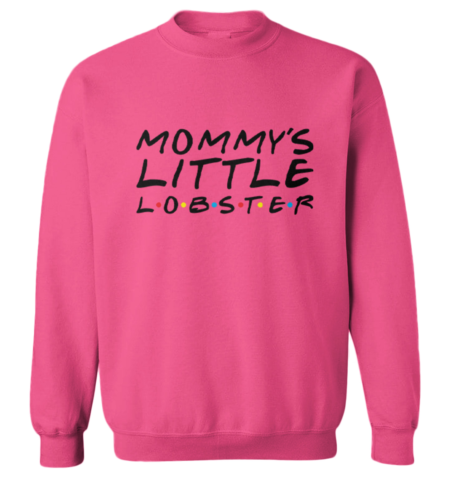 Sitcom Parody - Funny Cute Family TV Show Lobster Toddler Crewneck Sweater - Picture 3 of 5
