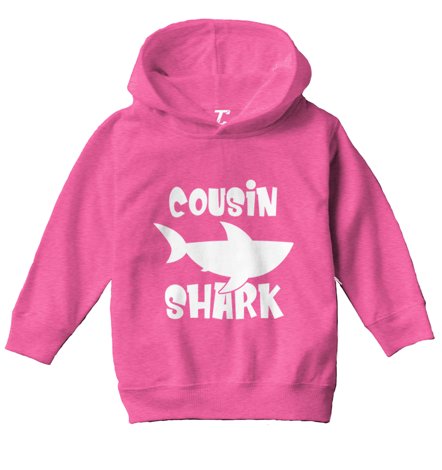 Cousin Shark - Song Lyrics Parody Ocean Beach Funny Toddler/Youth Hoodie - Picture 4 of 12