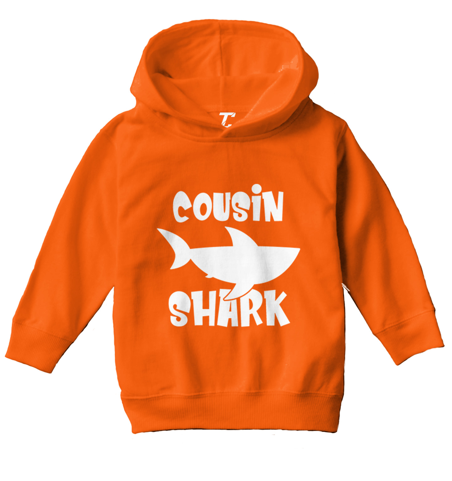 Cousin Shark - Song Lyrics Parody Ocean Beach Funny Toddler/Youth Hoodie - Picture 8 of 12