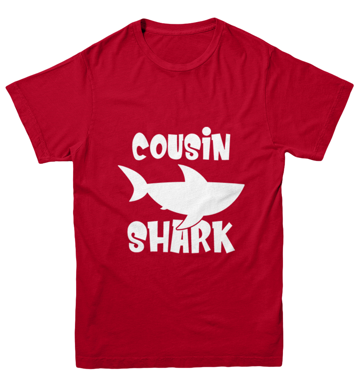 cousin shark shirt