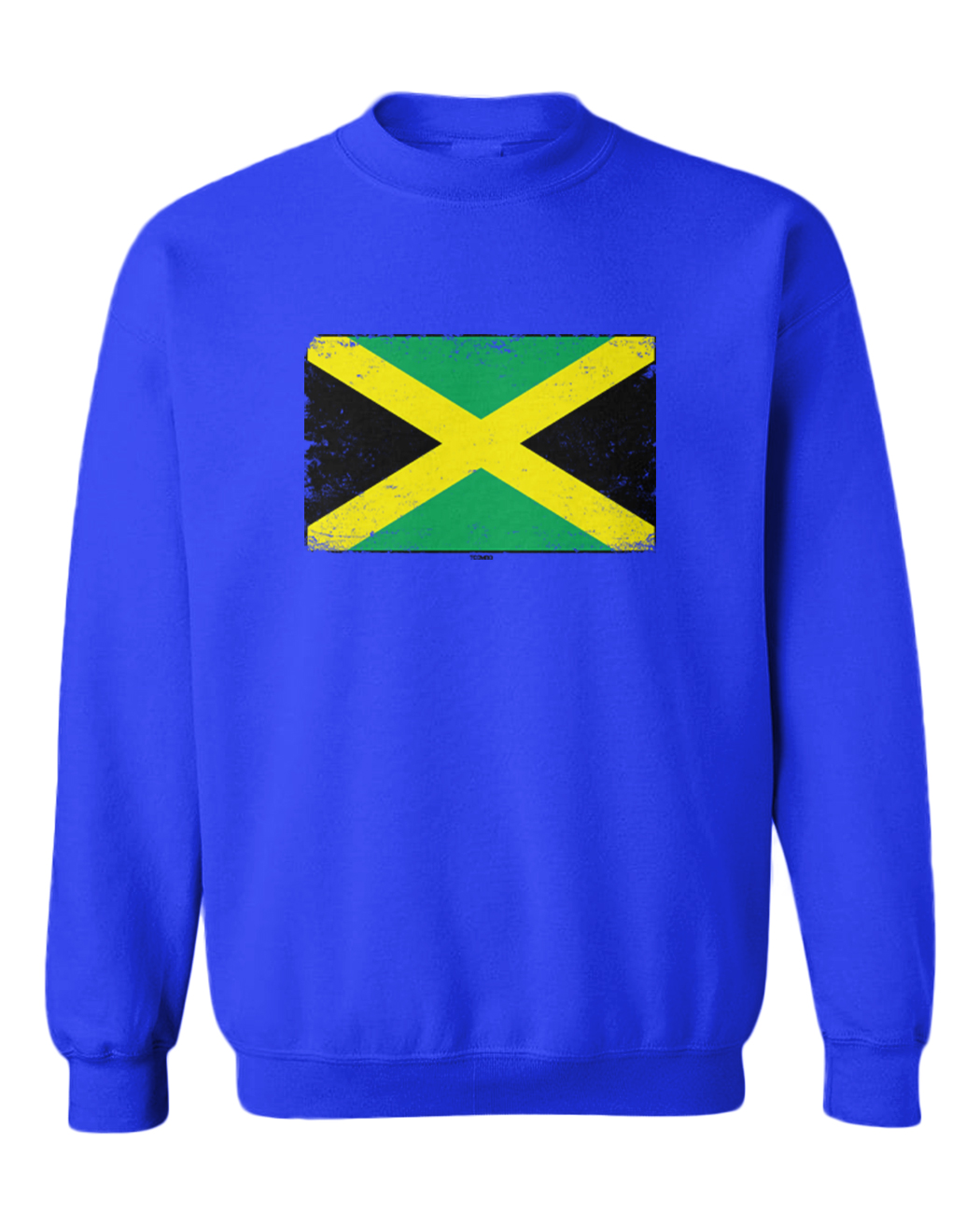 Jamaican Distressed Flag - Jamaica Proud Pride Toddler Crewneck Sweater - Picture 8 of 8