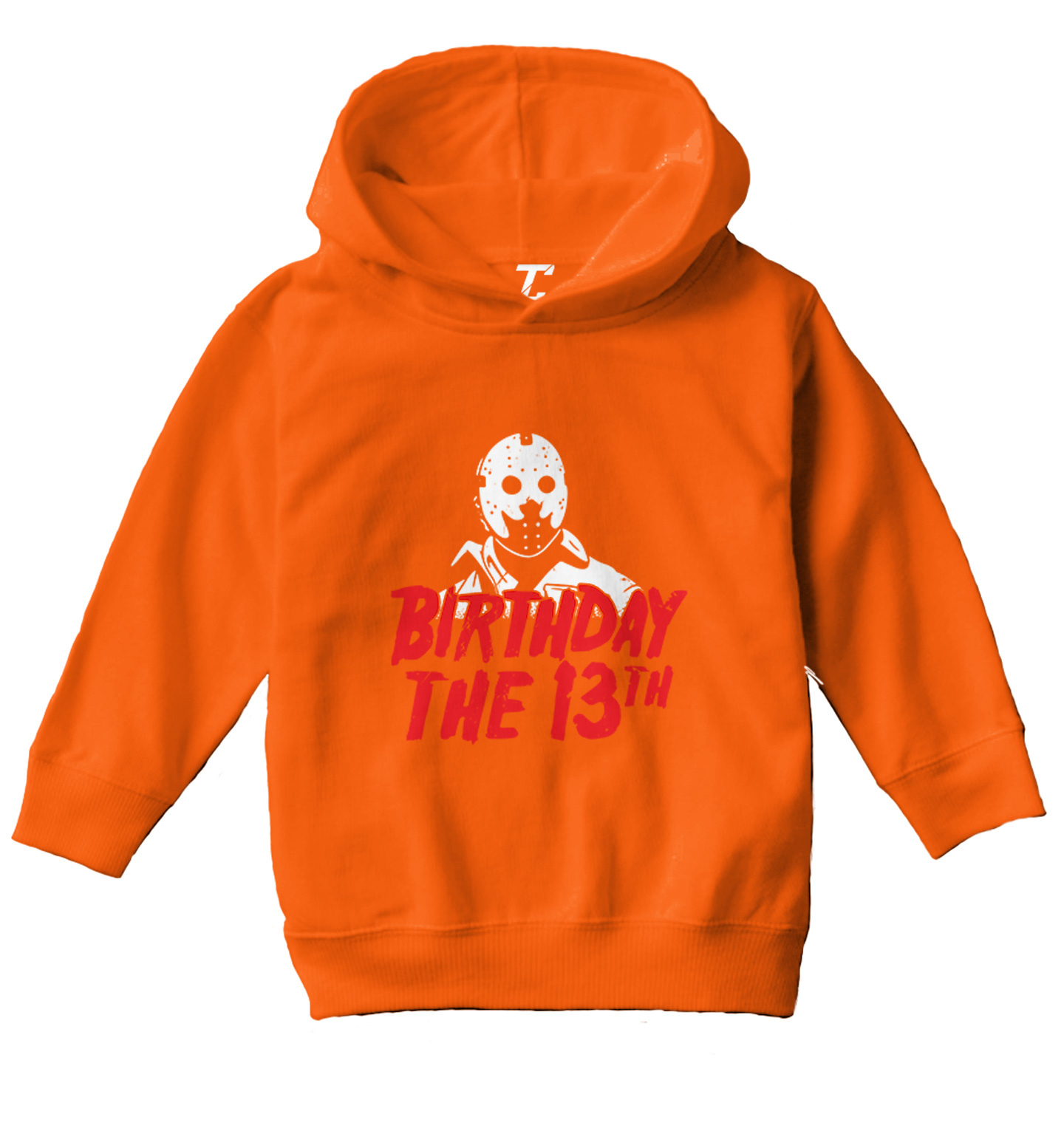 Birthday The 13th - Horror Movie Buff Parody Jason Toddler/Youth Hoodie - Picture 8 of 12