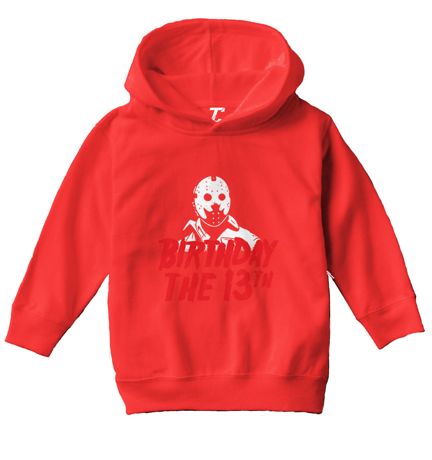 Birthday The 13th - Horror Movie Buff Parody Jason Toddler/Youth Hoodie - Picture 10 of 12