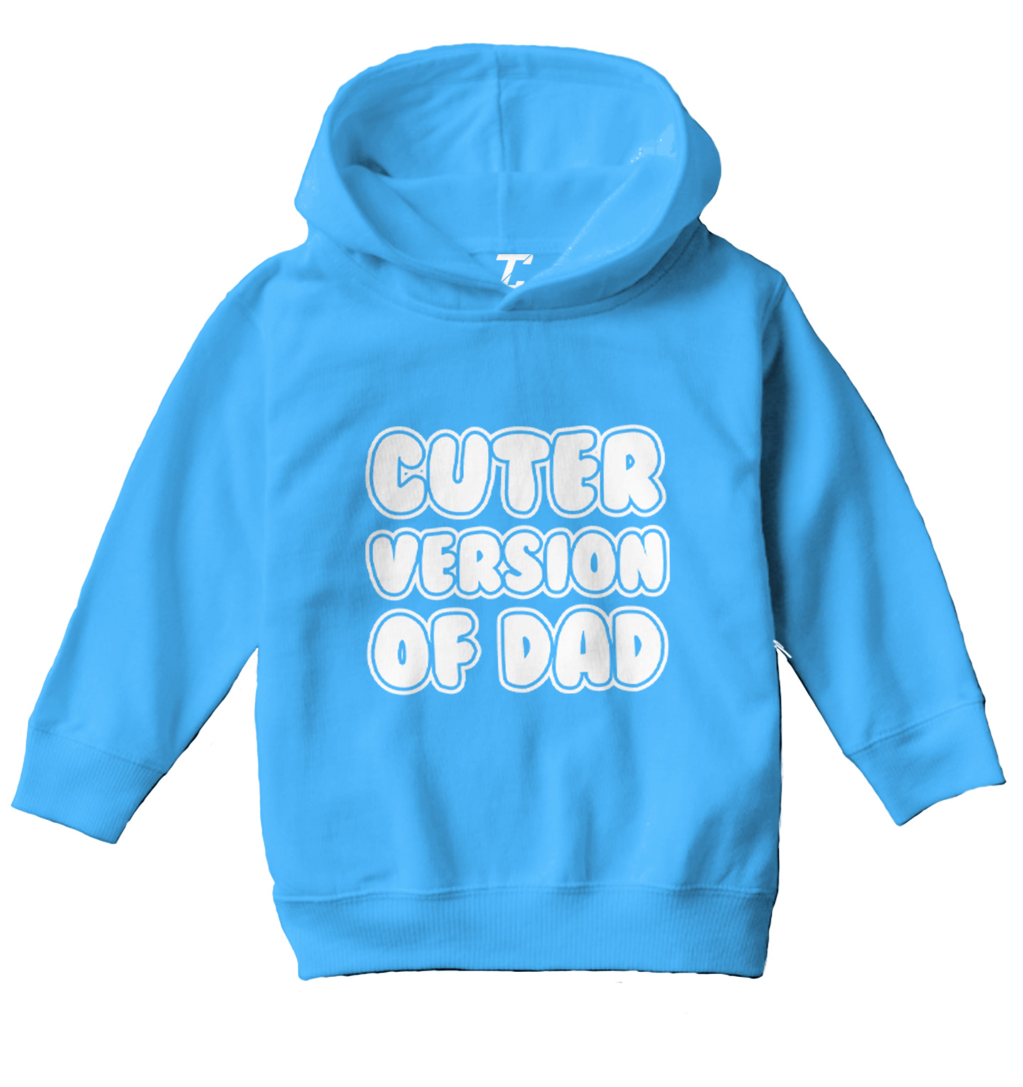 Cuter Version Of Dad - Father Dad Father's Day Cute Toddler/Youth Hoodie - Picture 12 of 12