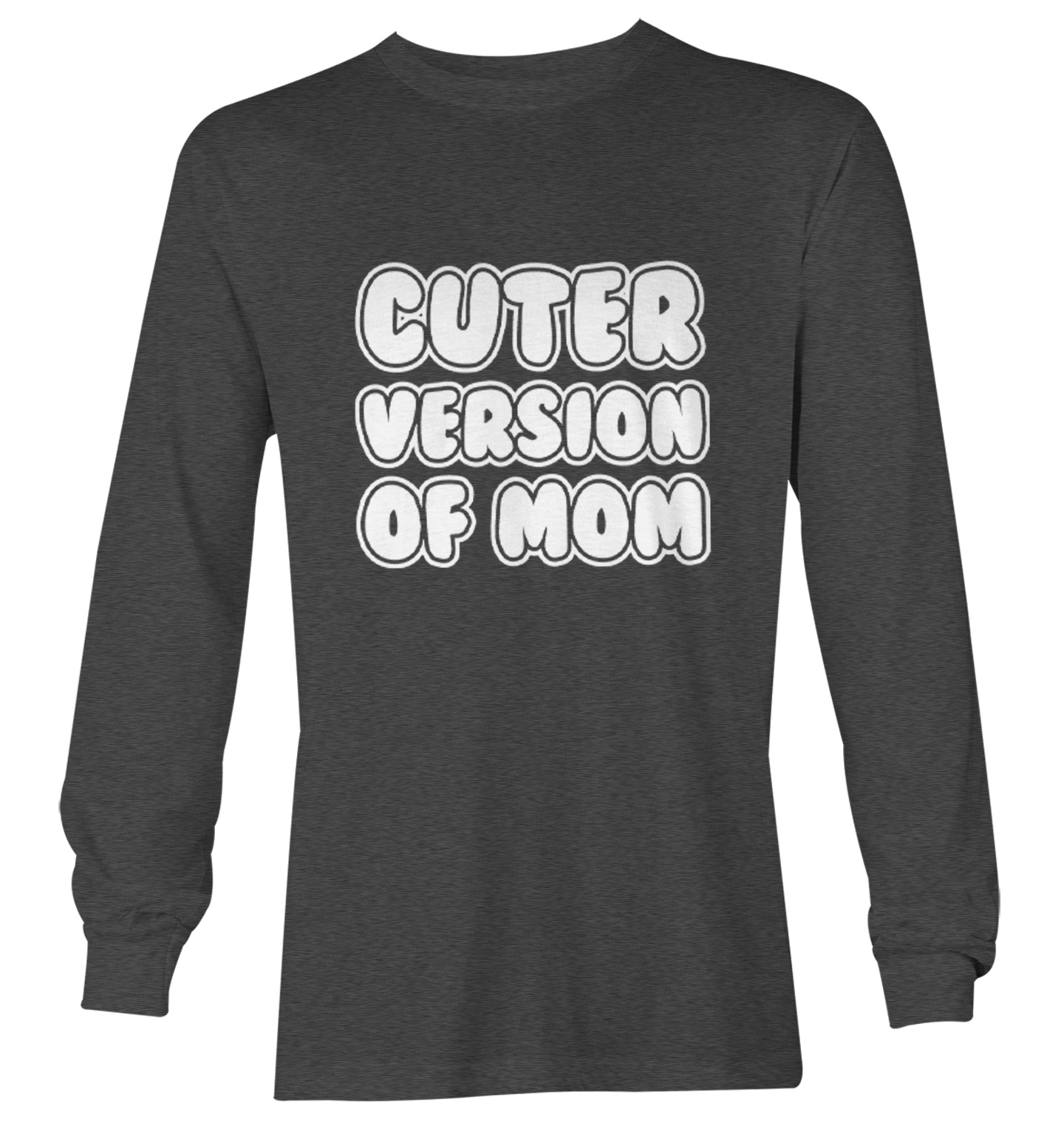 Cuter Version Of Mom - Mother's Day Mommy Cute Youth T-Shirt - Picture 14 of 20