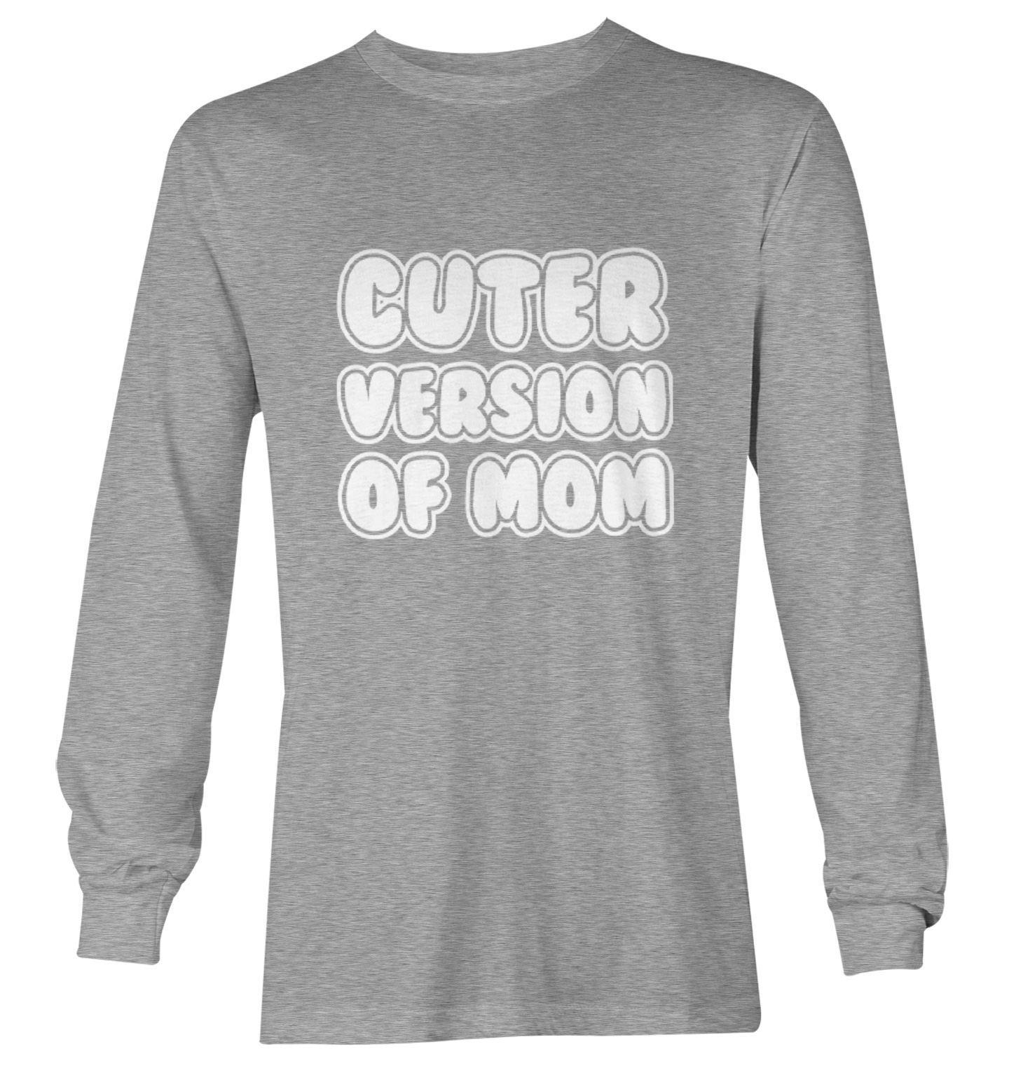 Cuter Version Of Mom - Mother's Day Mommy Cute Youth T-Shirt - Picture 16 of 20