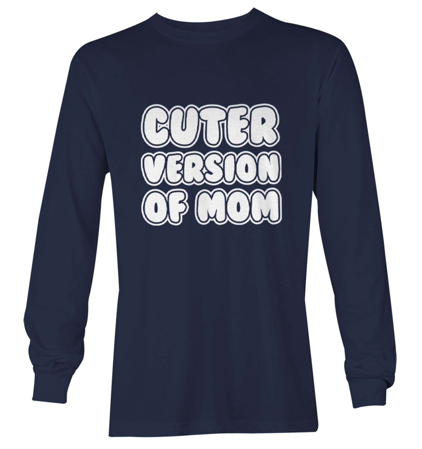 Cuter Version Of Mom - Mother's Day Mommy Cute Youth T-Shirt - Picture 17 of 20