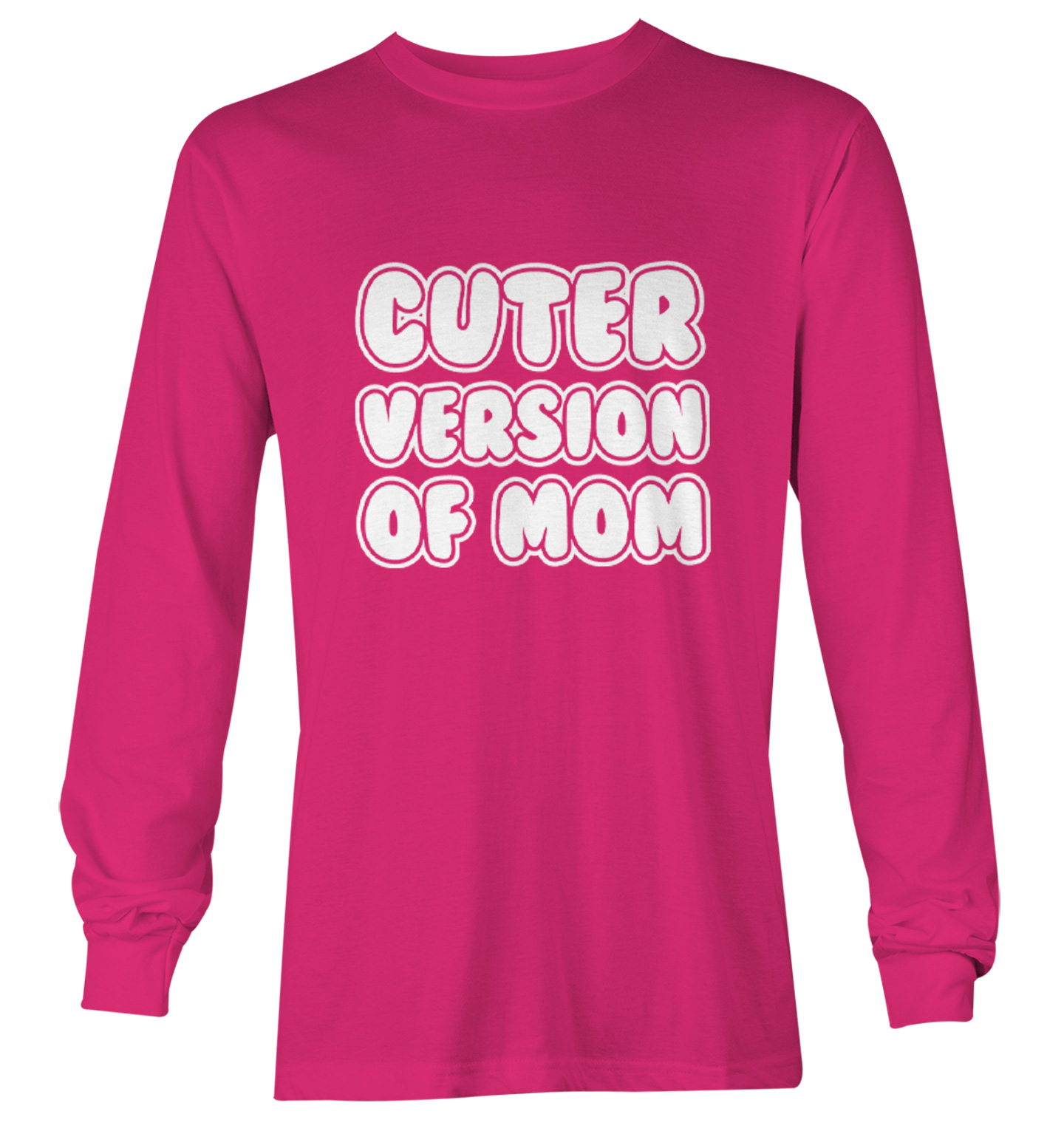 Cuter Version Of Mom - Mother's Day Mommy Cute Youth T-Shirt - Picture 18 of 20