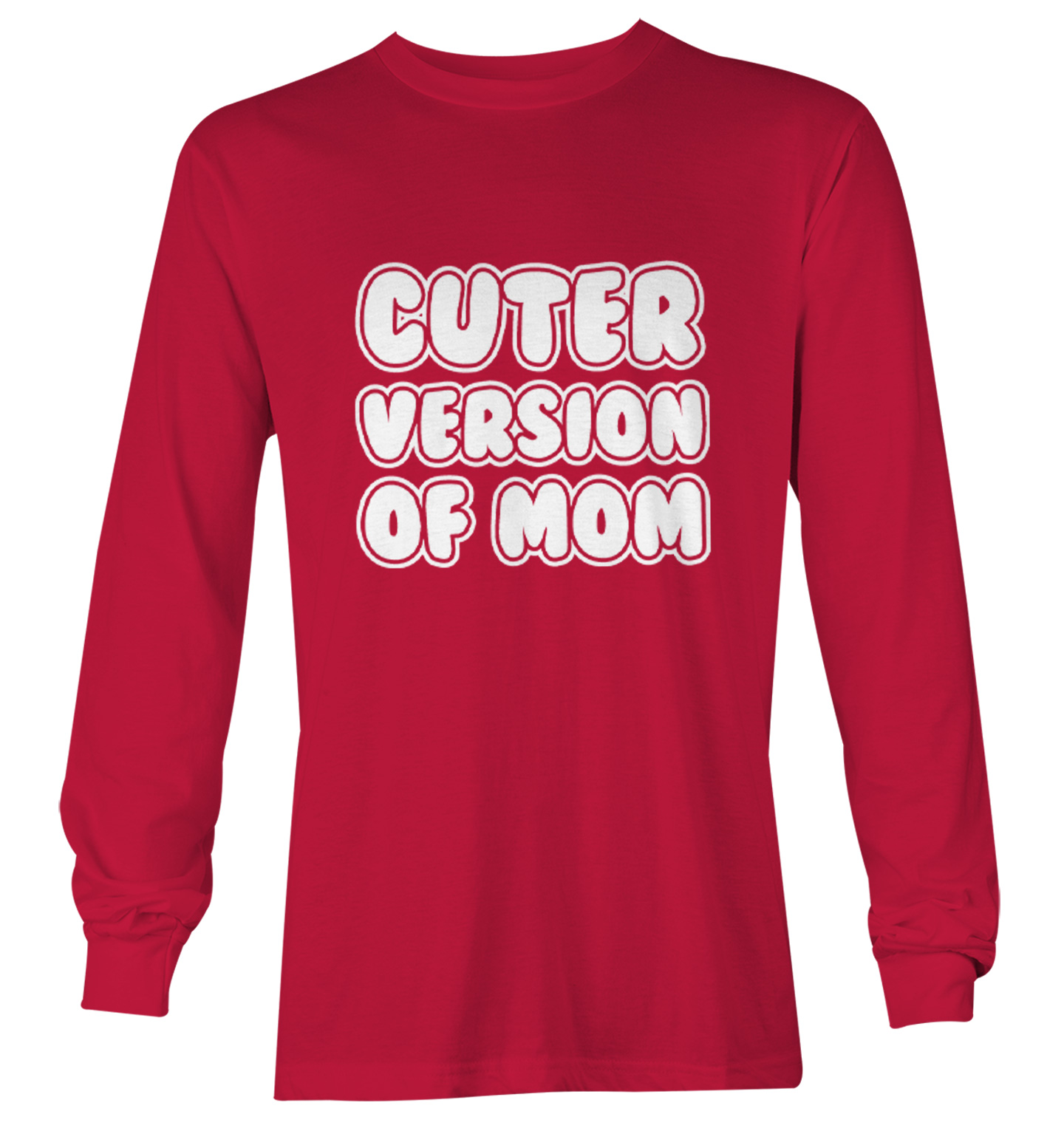 Cuter Version Of Mom - Mother's Day Mommy Cute Youth T-Shirt - Picture 19 of 20