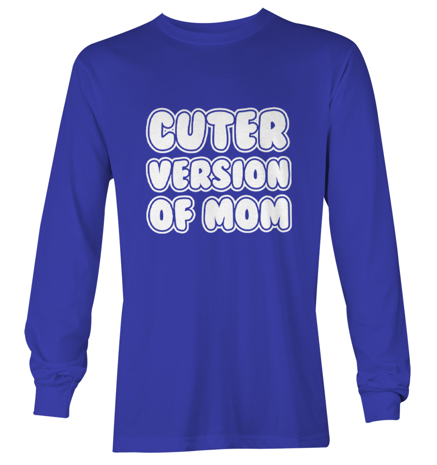 Cuter Version Of Mom - Mother's Day Mommy Cute Youth T-Shirt - Picture 20 of 20
