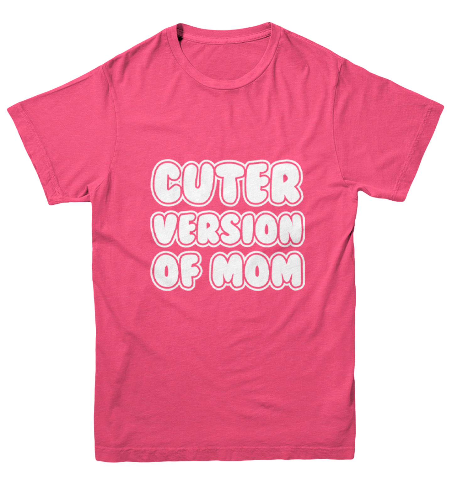 Cuter Version Of Mom - Mother's Day Mommy Cute Youth T-Shirt - Picture 9 of 20