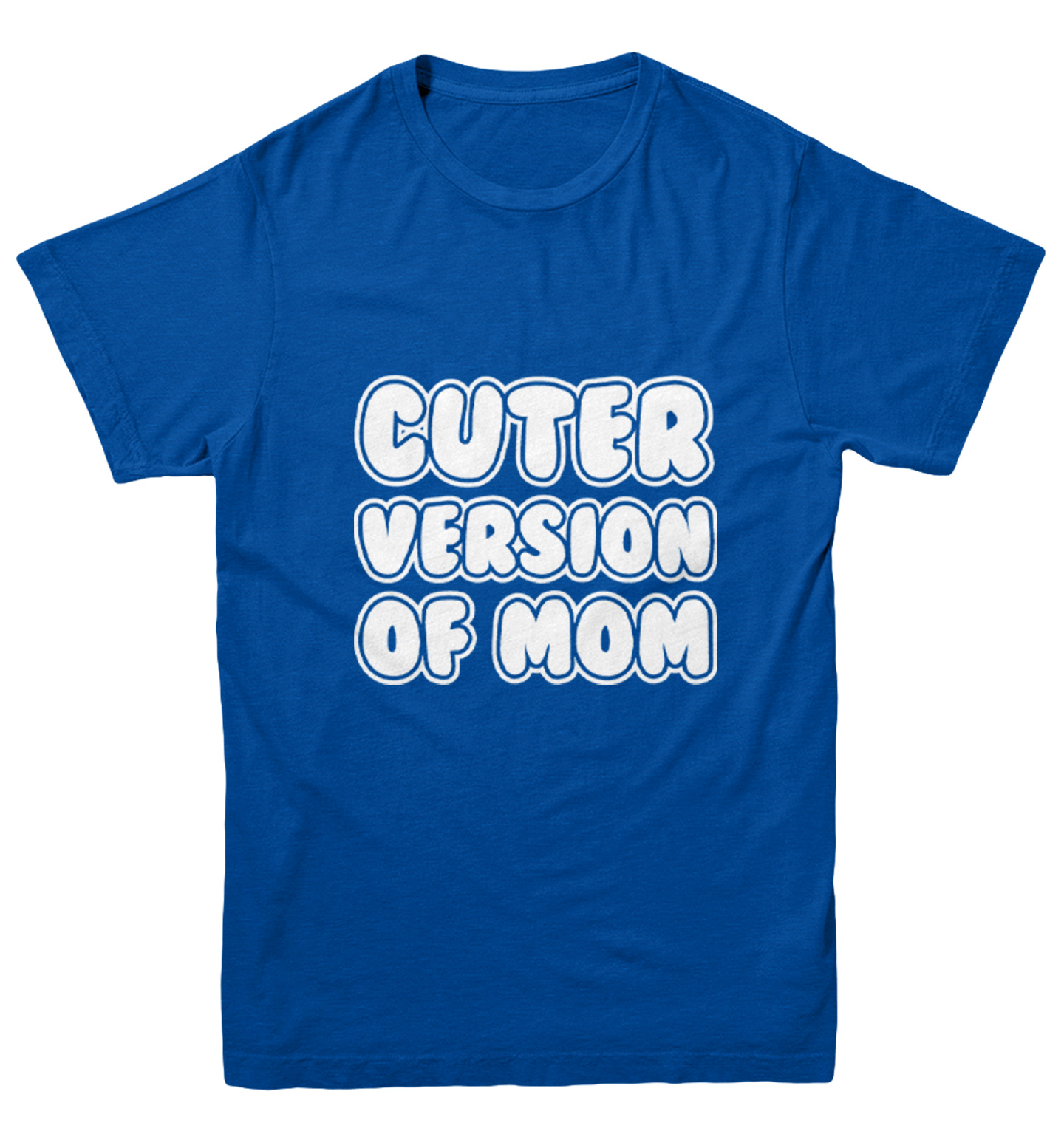 Cuter Version Of Mom - Mother's Day Mommy Cute Youth T-Shirt - Picture 12 of 20