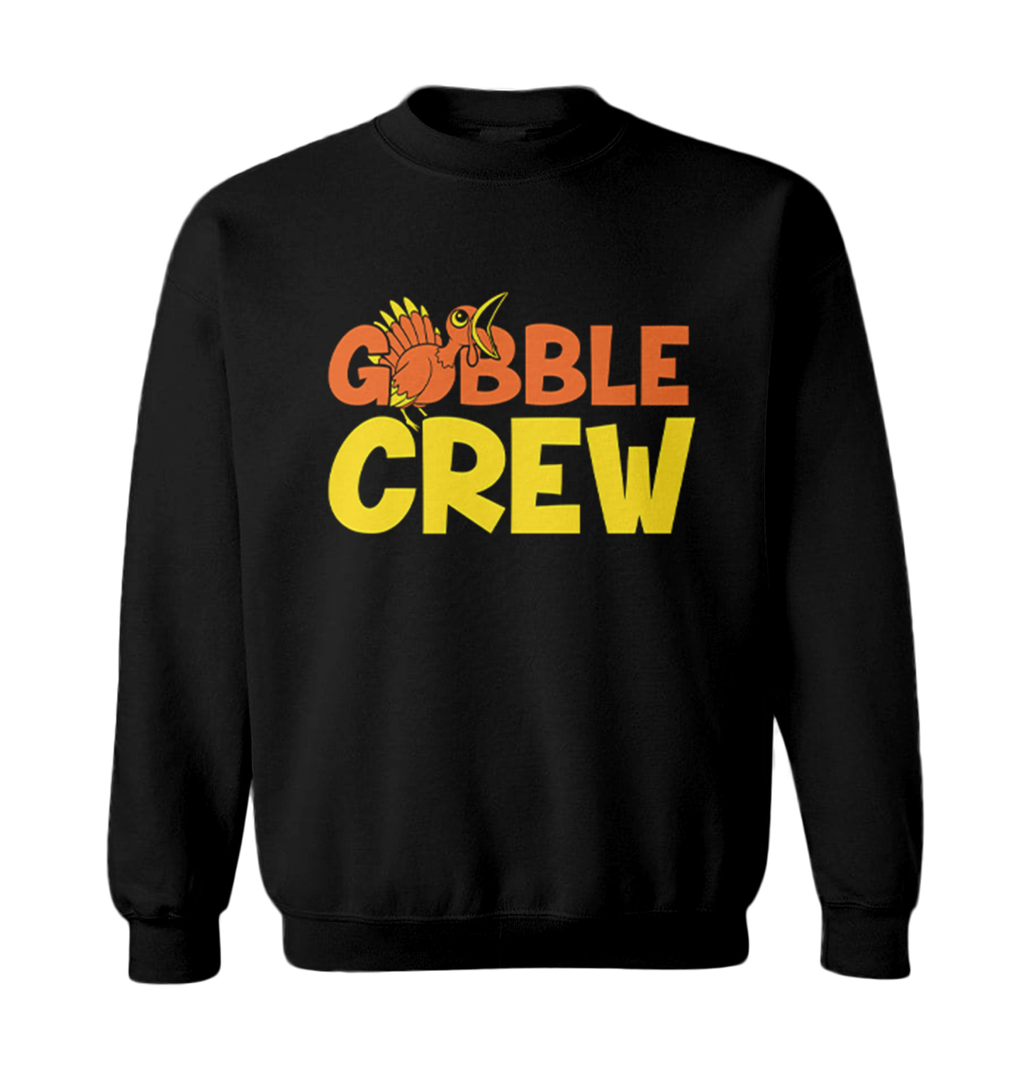 Gobble Crew - Thanksgiving Turkey Holiday Toddler Crewneck Sweater - Picture 2 of 8