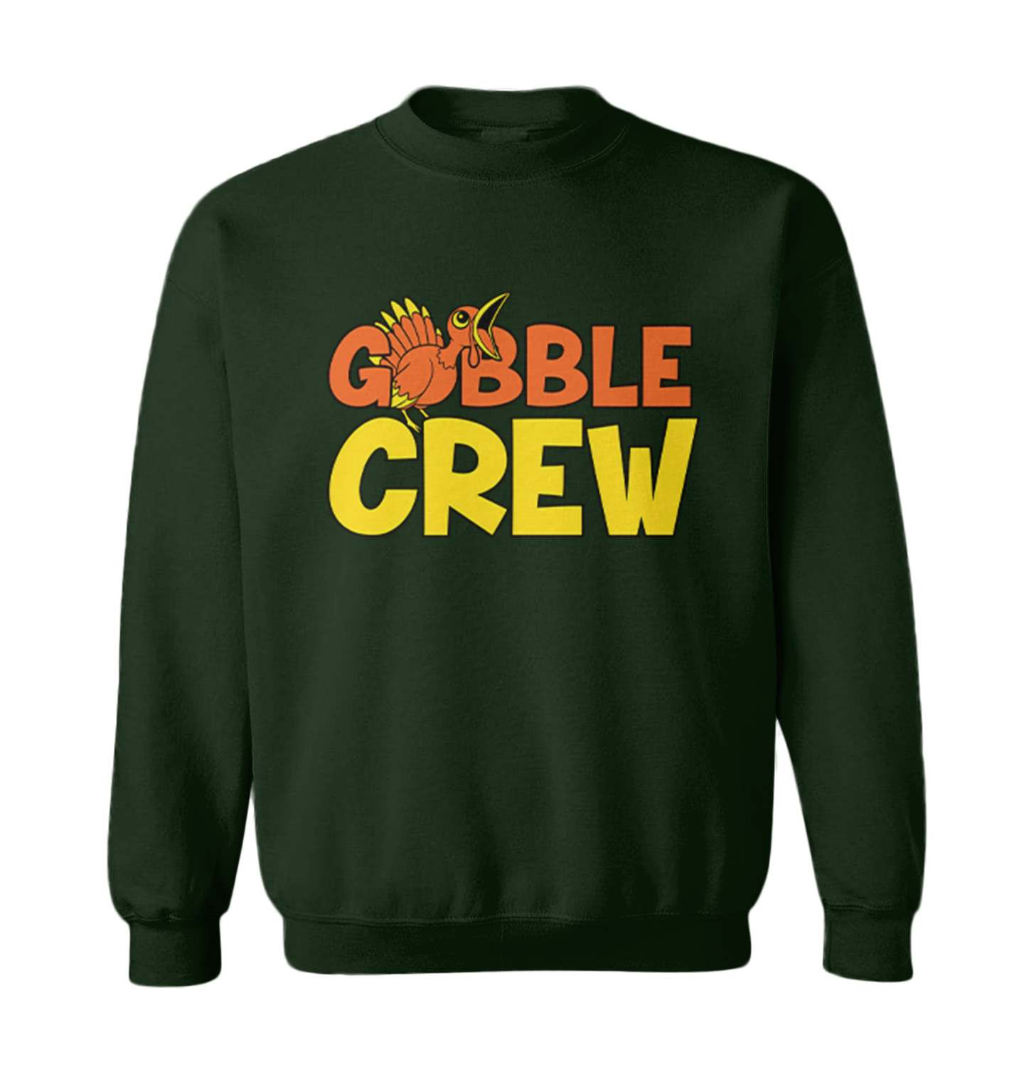 Gobble Crew - Thanksgiving Turkey Holiday Toddler Crewneck Sweater - Picture 3 of 8