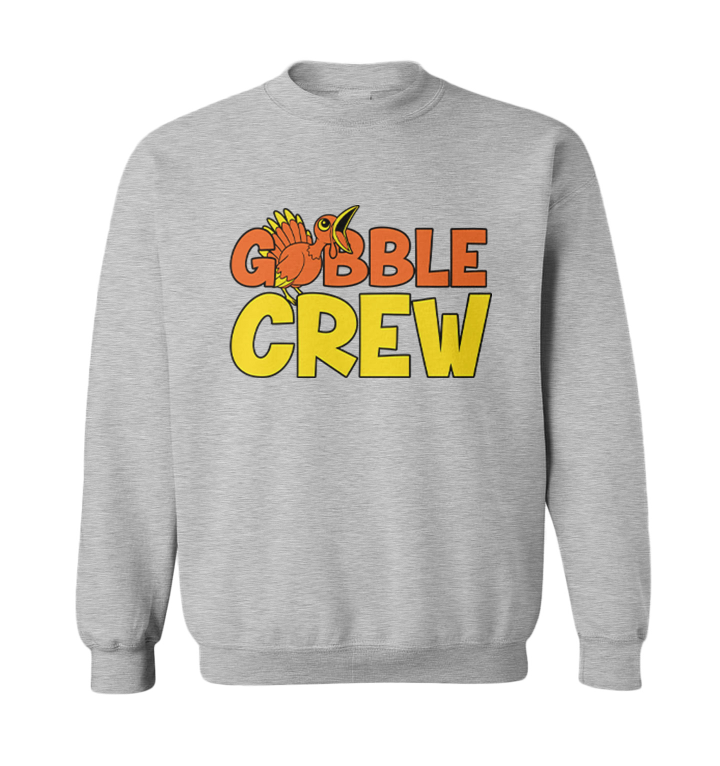 Gobble Crew - Thanksgiving Turkey Holiday Toddler Crewneck Sweater - Picture 4 of 8