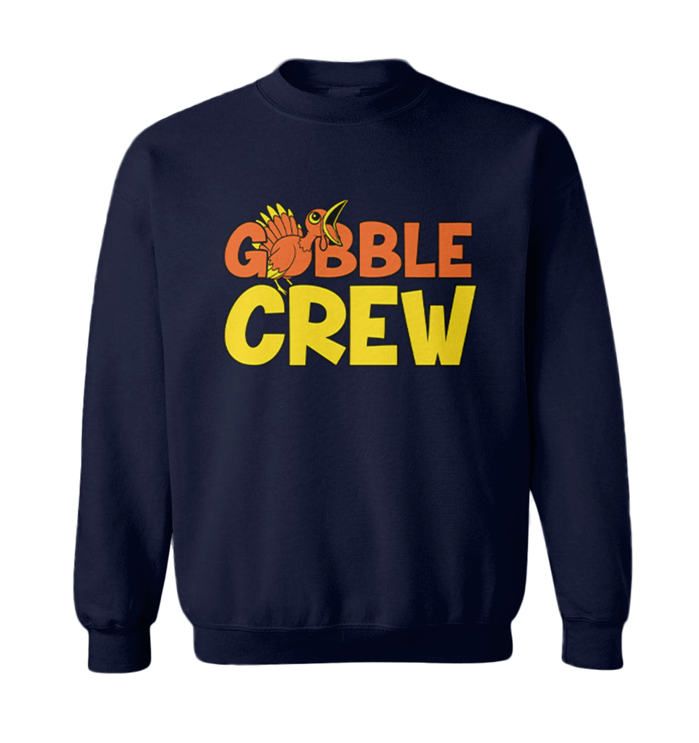 Gobble Crew - Thanksgiving Turkey Holiday Toddler Crewneck Sweater - Picture 5 of 8