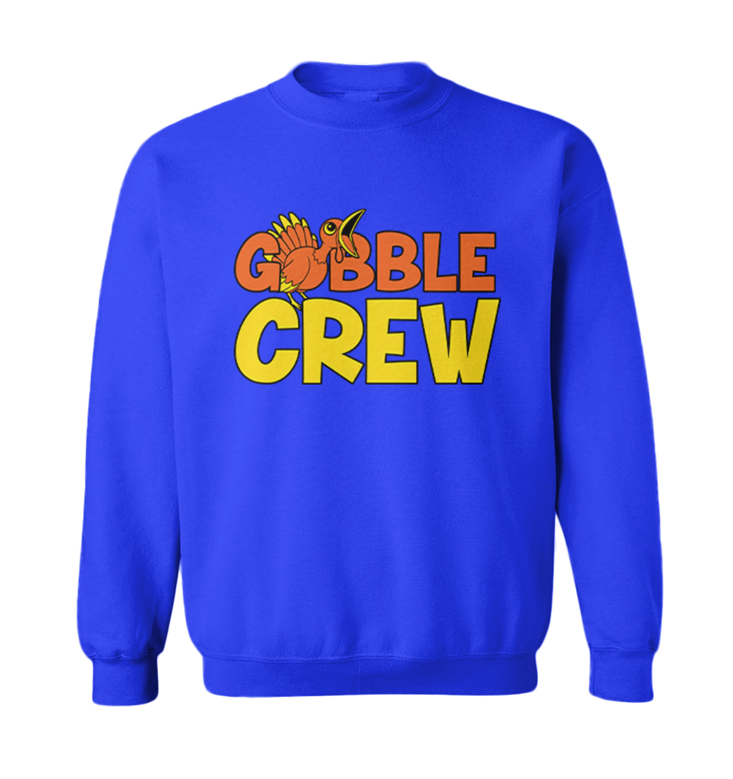 Gobble Crew - Thanksgiving Turkey Holiday Toddler Crewneck Sweater - Picture 8 of 8