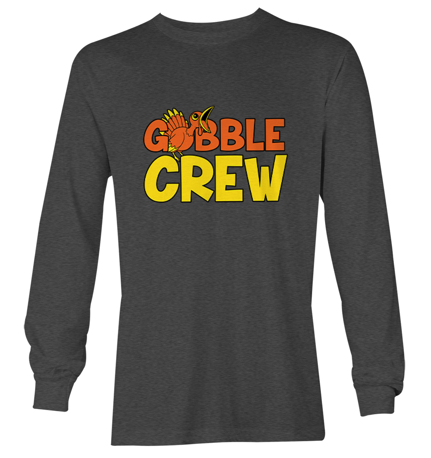 Gobble Crew - Thanksgiving Turkey Holiday Youth T-Shirt - Picture 14 of 20