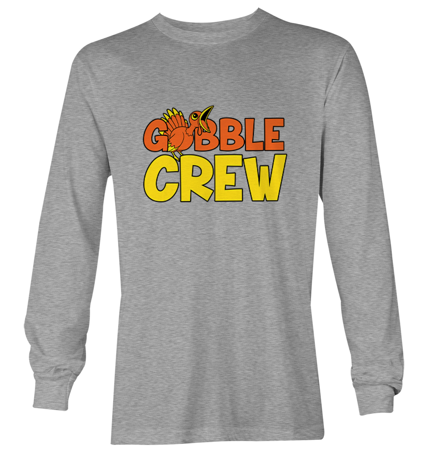 Gobble Crew - Thanksgiving Turkey Holiday Youth T-Shirt - Picture 16 of 20