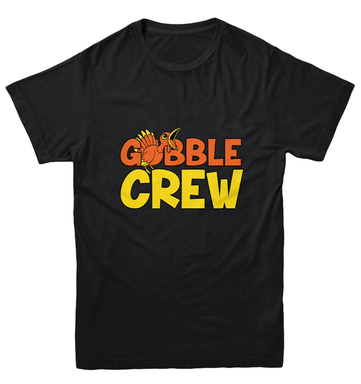 Gobble Crew - Thanksgiving Turkey Holiday Youth T-Shirt - Picture 2 of 20