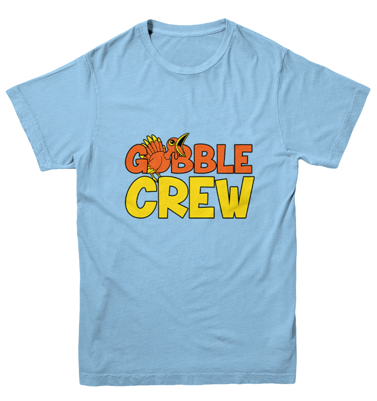Gobble Crew - Thanksgiving Turkey Holiday Youth T-Shirt - Picture 5 of 20