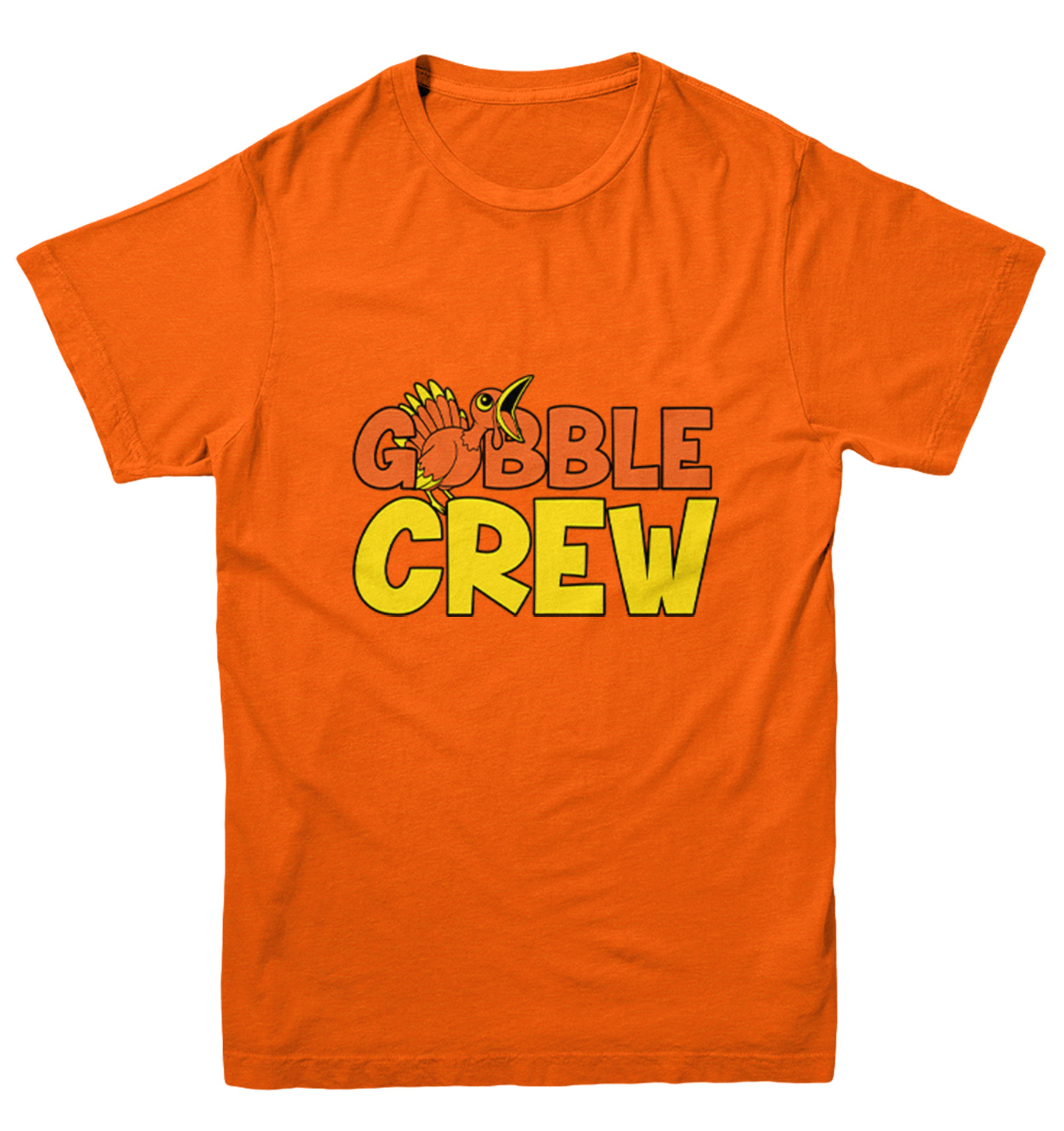Gobble Crew - Thanksgiving Turkey Holiday Youth T-Shirt - Picture 8 of 20