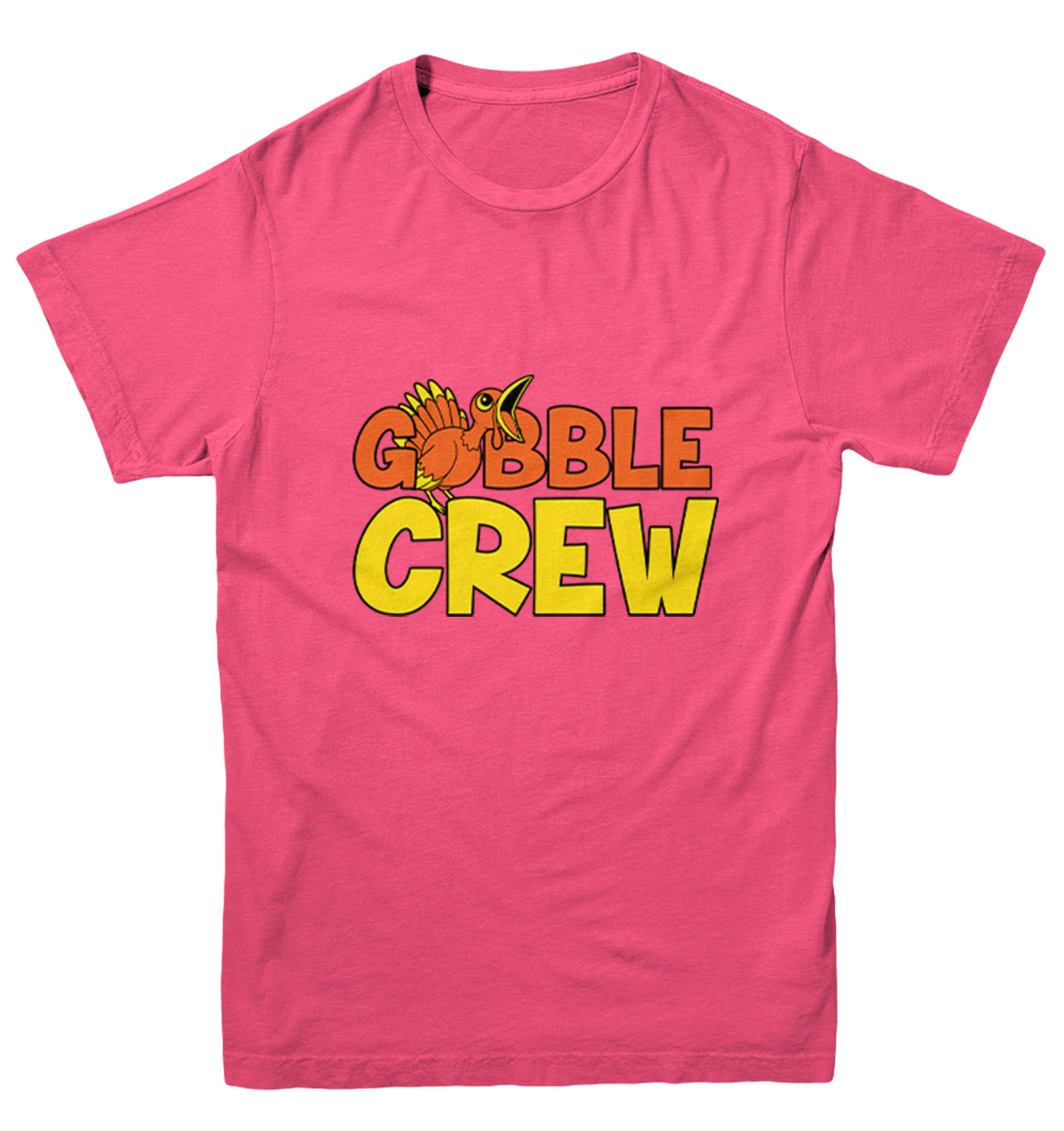 Gobble Crew - Thanksgiving Turkey Holiday Youth T-Shirt - Picture 9 of 20