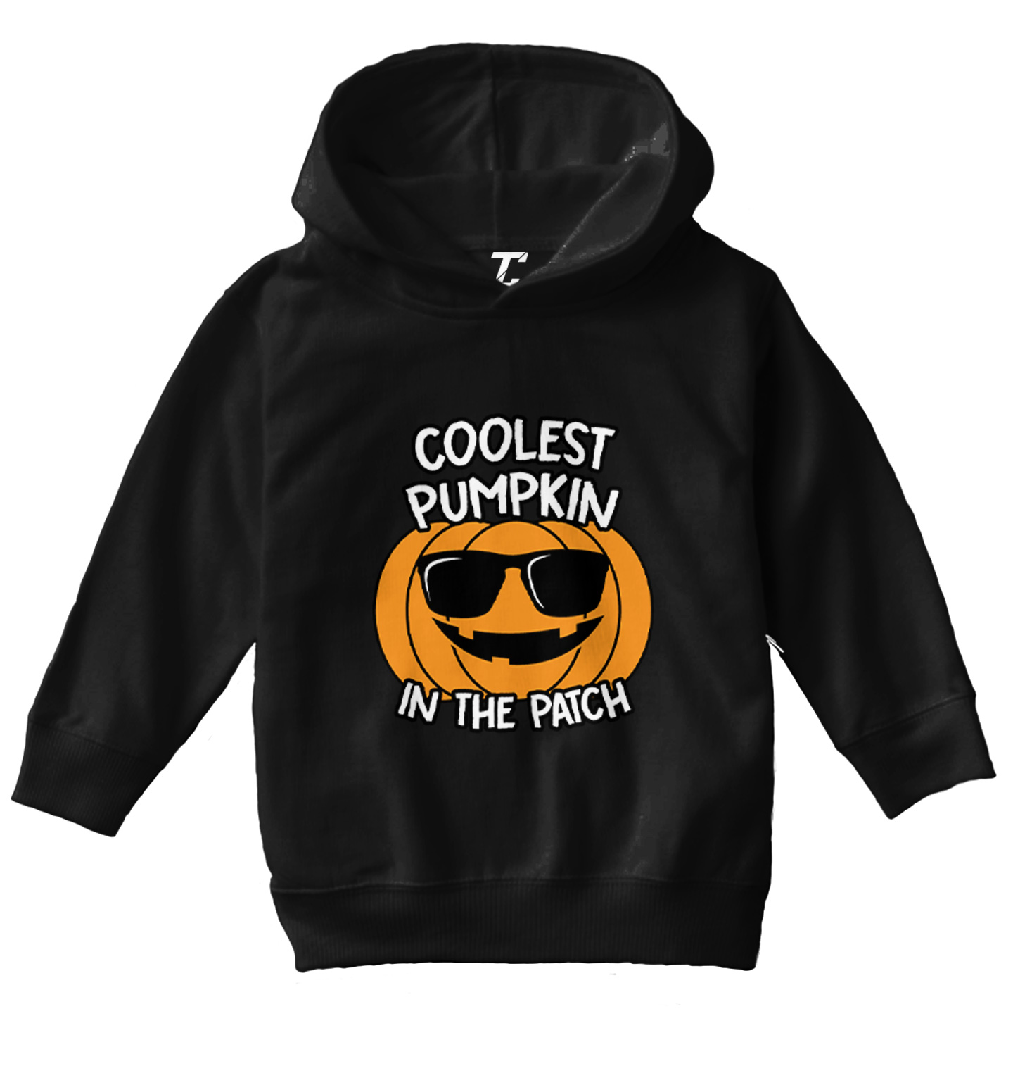 Coolest Pumpkin In The Patch - Picking Halloween Cool Toddler/Youth Hoodie - Picture 2 of 12