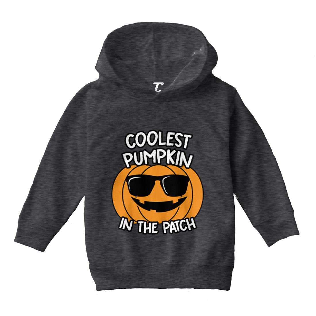 Coolest Pumpkin In The Patch - Picking Halloween Cool Toddler/Youth Hoodie - Picture 3 of 12