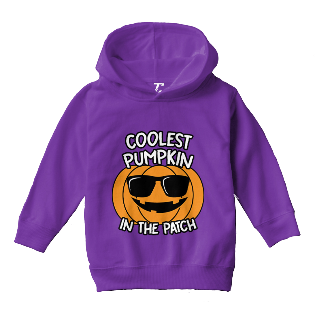 Coolest Pumpkin In The Patch - Picking Halloween Cool Toddler/Youth Hoodie - Picture 9 of 12