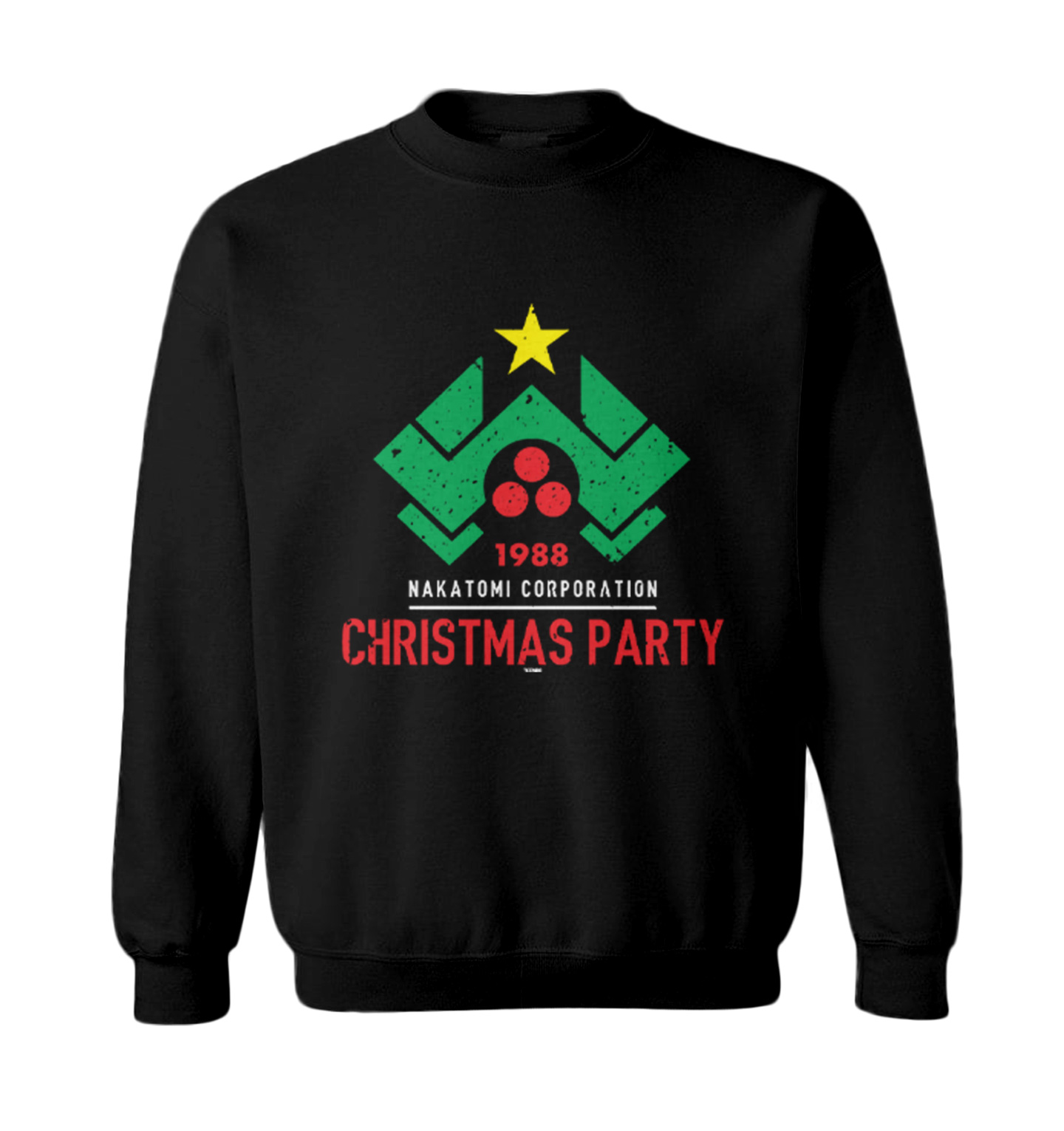 Nakatomi Corporation - Festive Christmas Party XMAS Toddler Crewneck Sweater - Picture 2 of 8