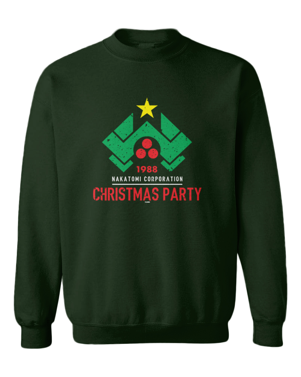 Nakatomi Corporation - Festive Christmas Party XMAS Toddler Crewneck Sweater - Picture 3 of 8