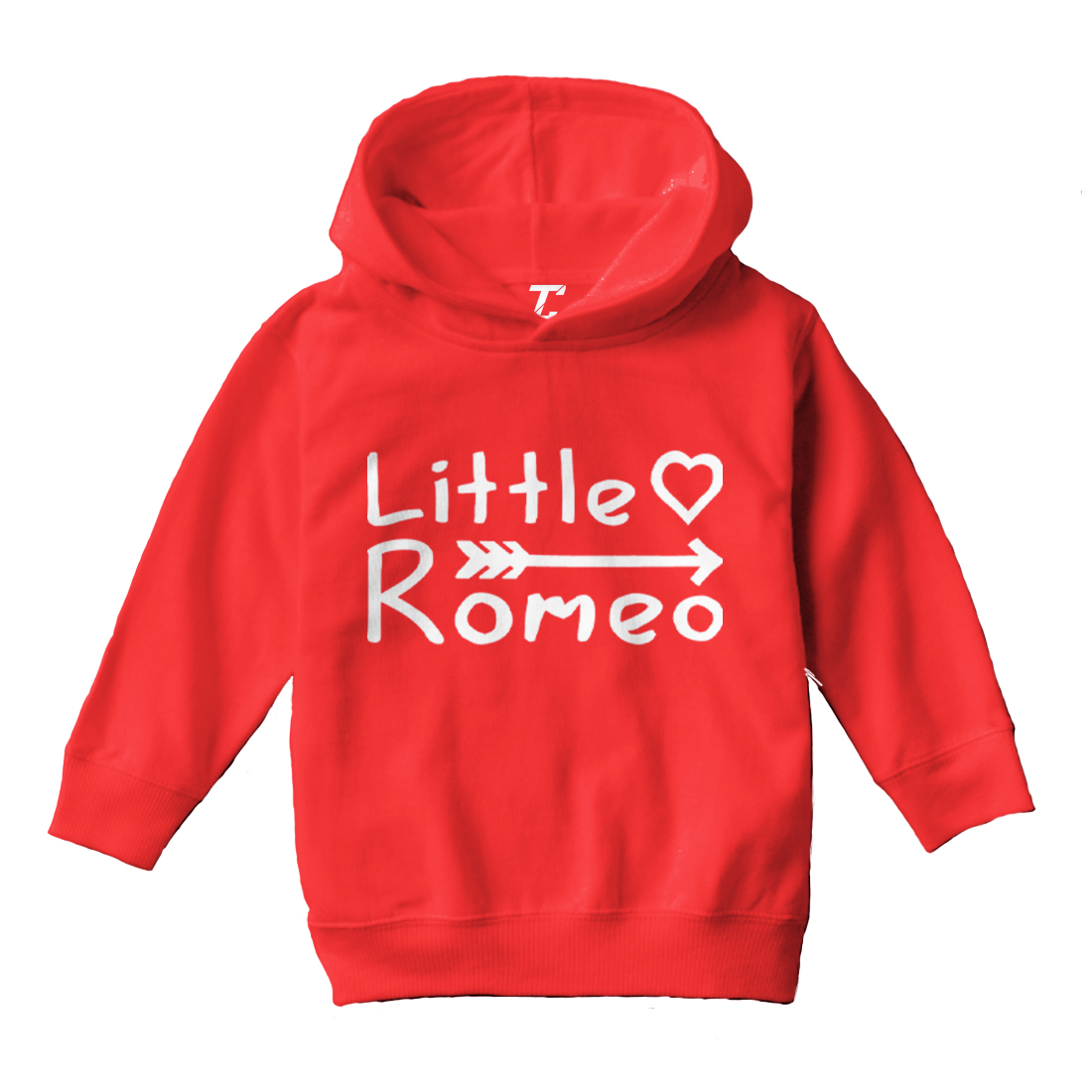 Little Romeo - Valentine's Day Arrow Love Stud Handsome Toddler/Youth Hoodie - Picture 10 of 12