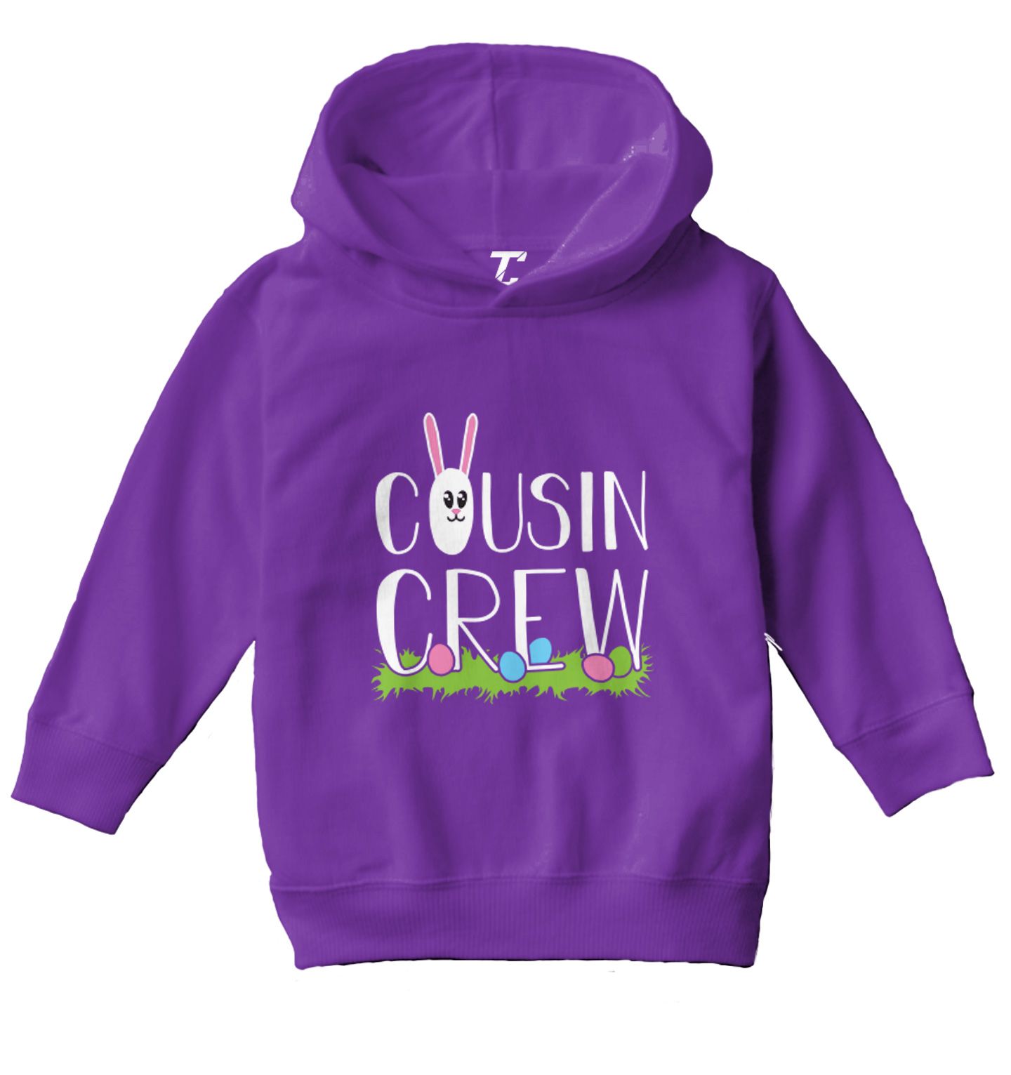 Easter Cousin Crew - Family Best Friends Holiday Cute Toddler/Youth Hoodie - Picture 9 of 12