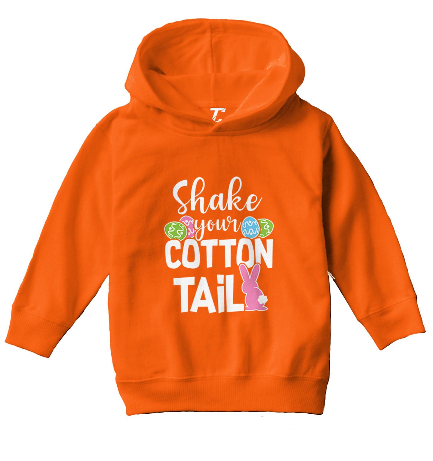Shake Your Cotton Tail - Easter Bunny Rabbit Holiday Toddler/Youth Hoodie - Picture 8 of 12