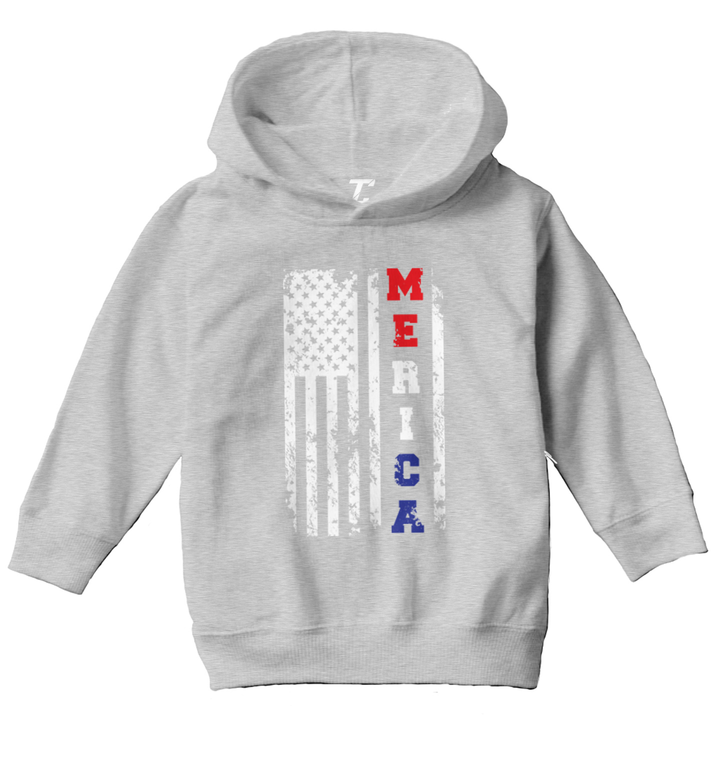 Merica USA Flag - United States 4th Of July America Toddler/Youth Hoodie - Picture 6 of 12